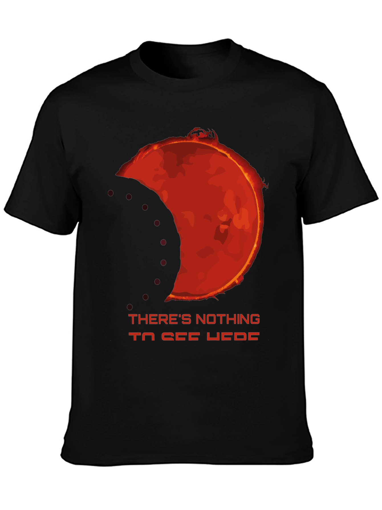 Eclipse Nothing To See Here Graphic Tee