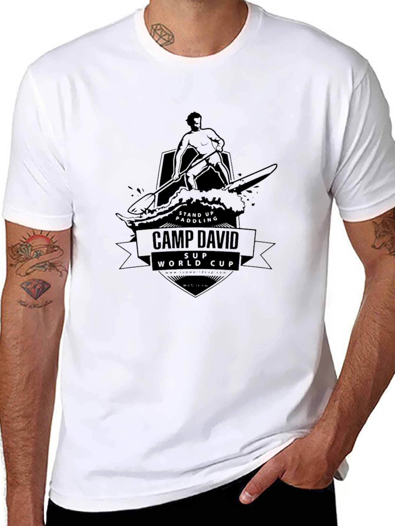 Camp David SUP World Cup T-Shirt - Black