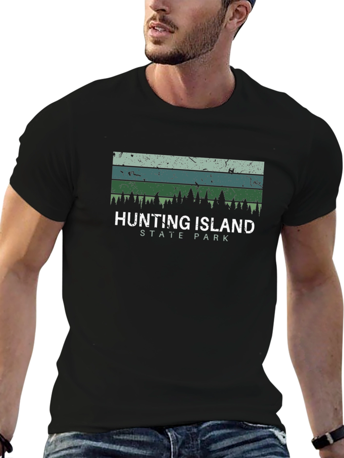 Hunting Island State Park Retro T-Shirt