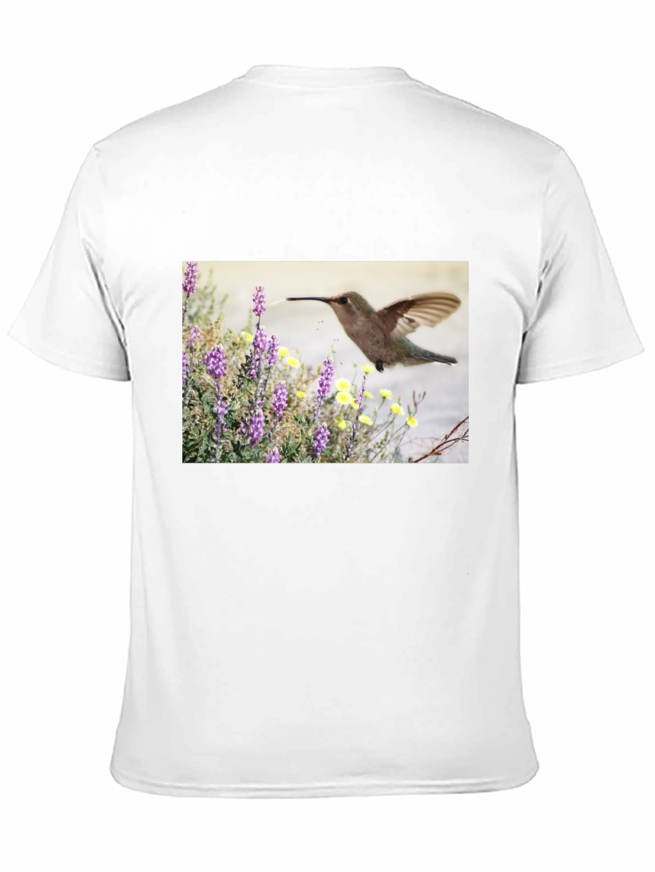 Hummingbird Graphic T-Shirt - Nature Inspired