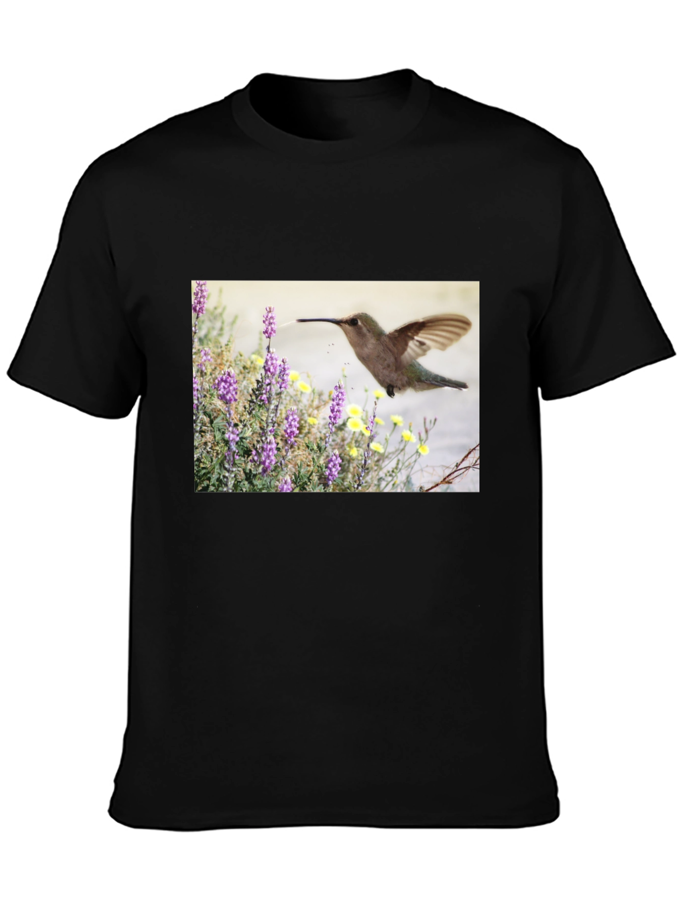 Hummingbird Graphic T-Shirt - Nature Inspired