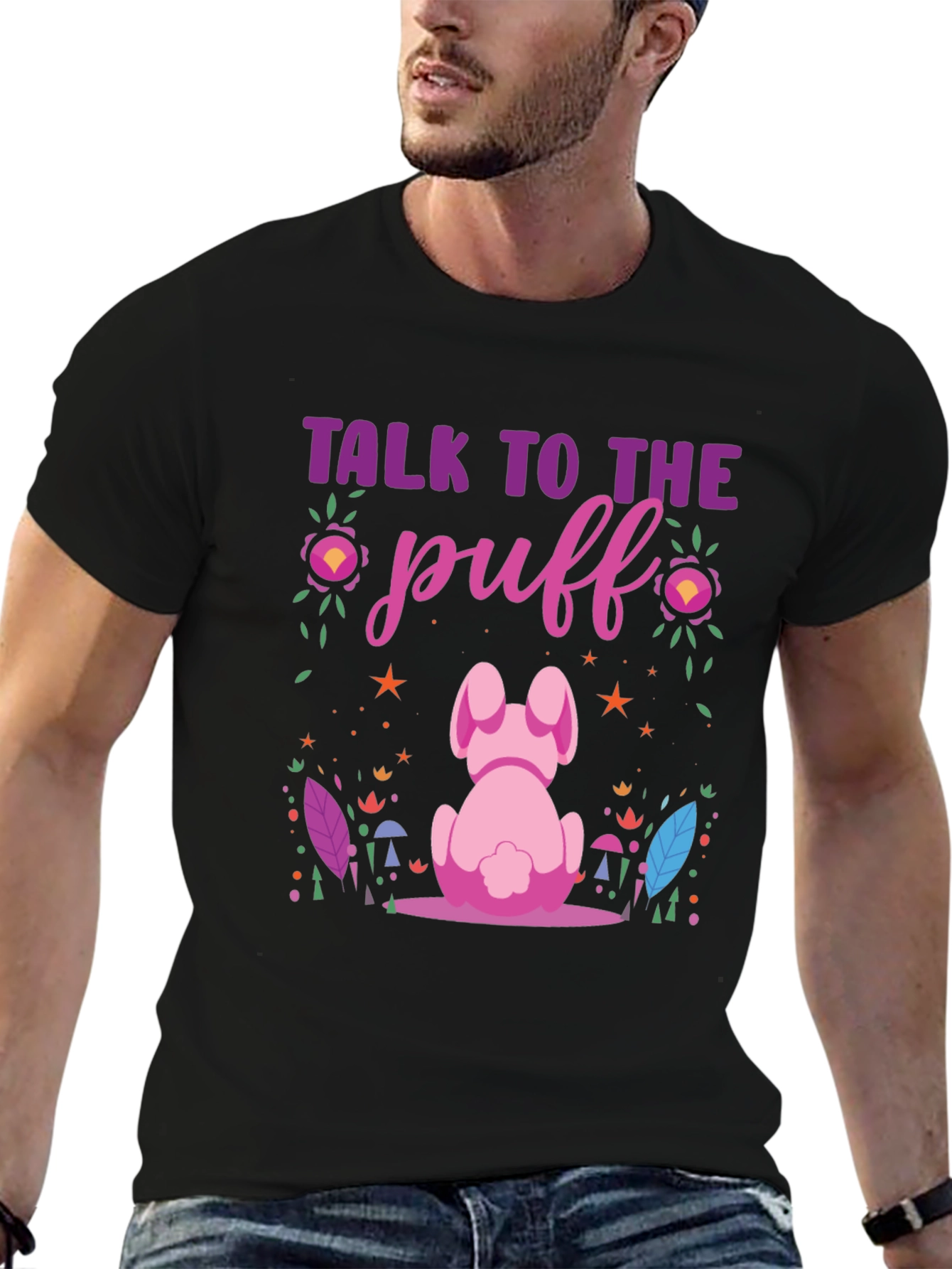Talk to the Puff Graphic Tee