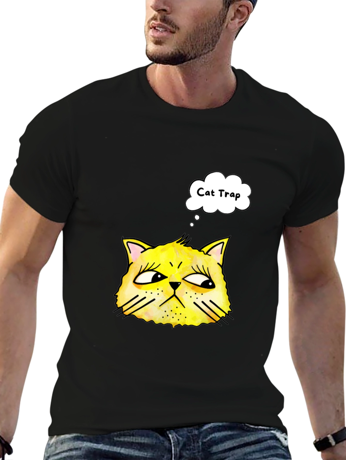 Cat Trap T-Shirt - Funny Graphic Tee