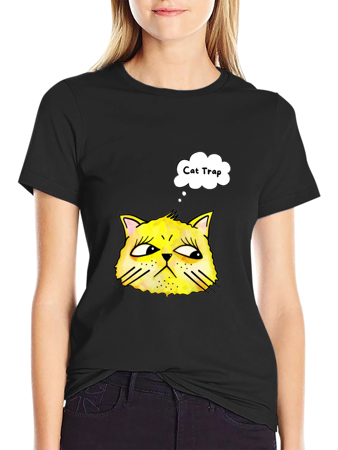 Cat Trap T-Shirt - Funny Graphic Tee