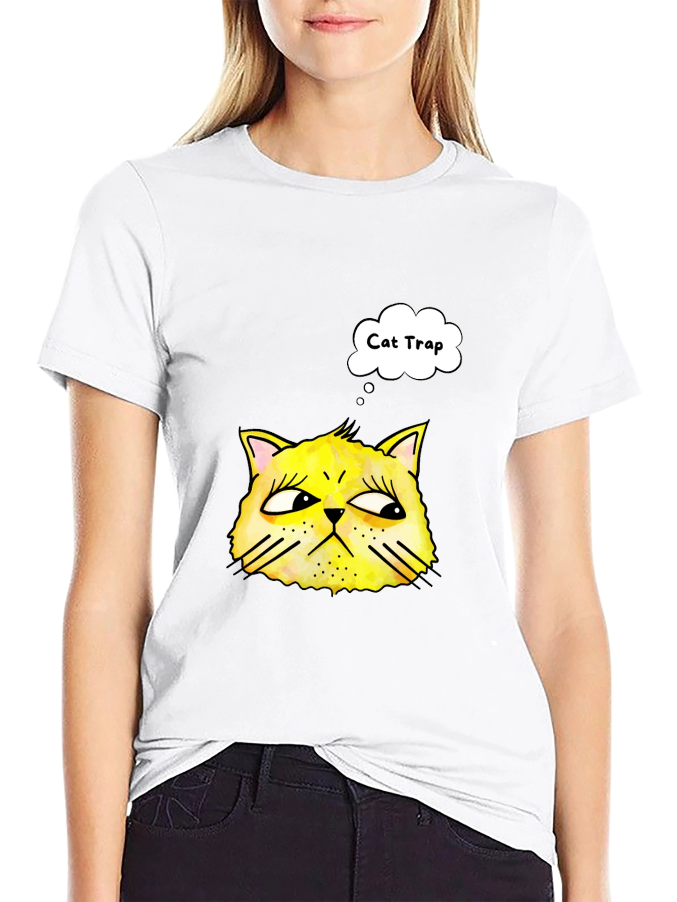 Cat Trap T-Shirt - Funny Graphic Tee