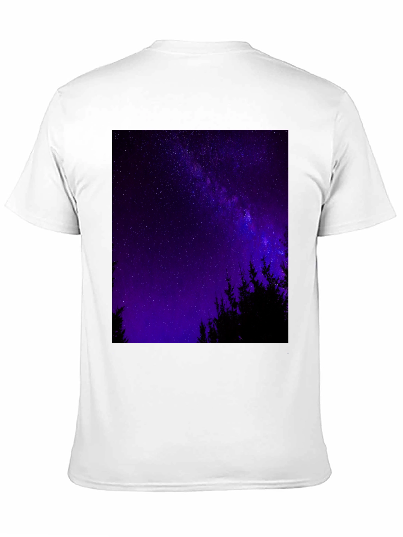 Starry Night Forest Graphic Tee