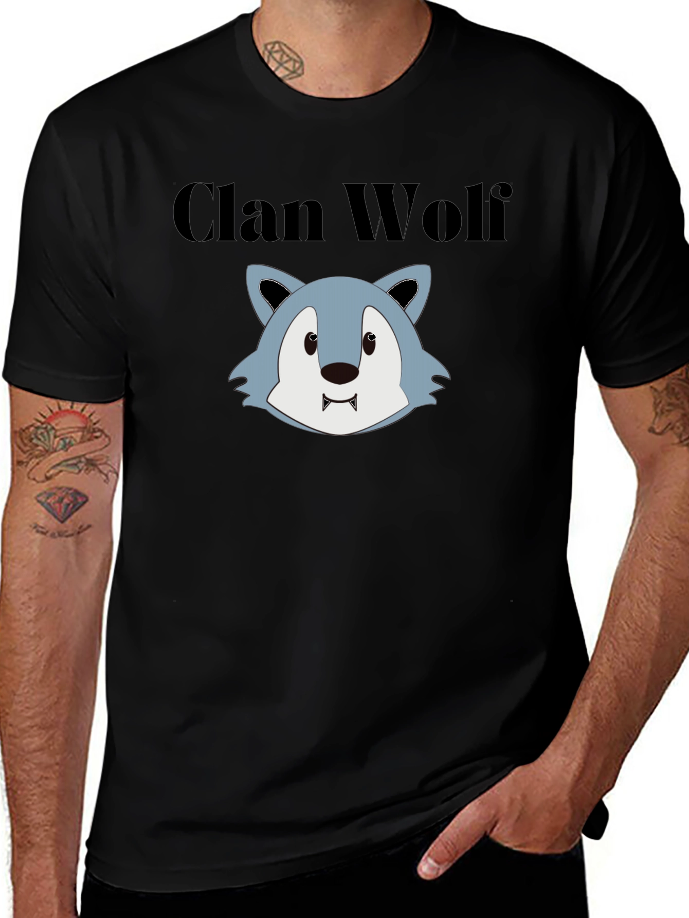 Clan Wolf Graphic T-Shirt