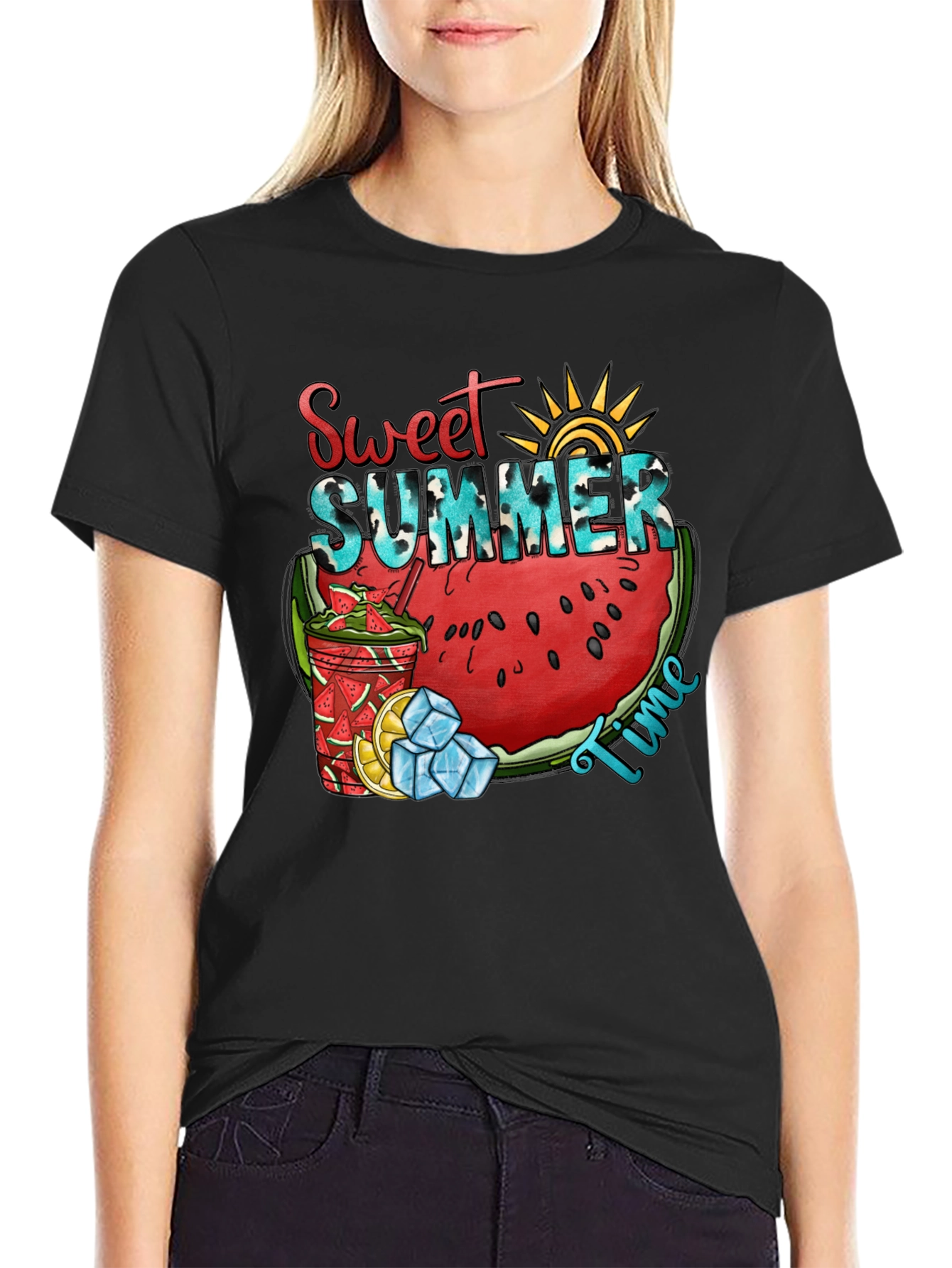 Sweet Summer Time Graphic T-Shirt