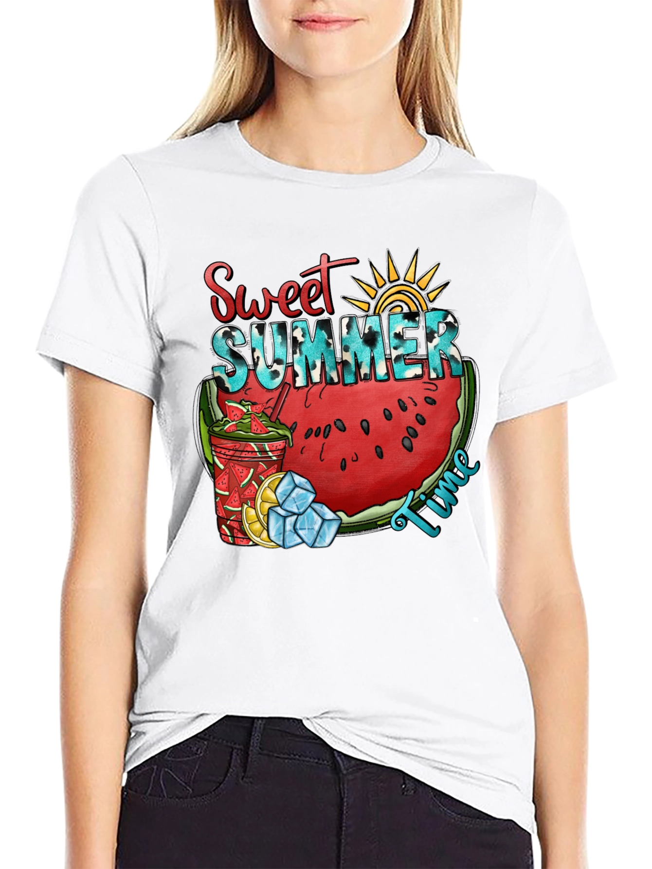 Sweet Summer Time Graphic T-Shirt