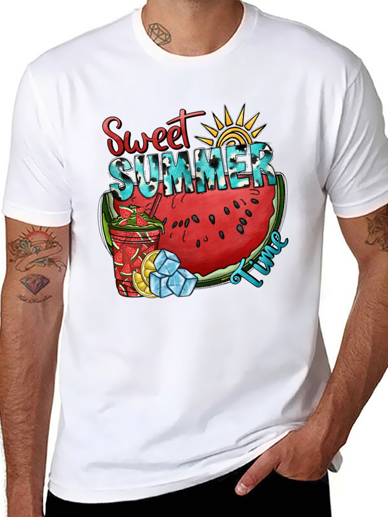 Sweet Summer Time Graphic T-Shirt