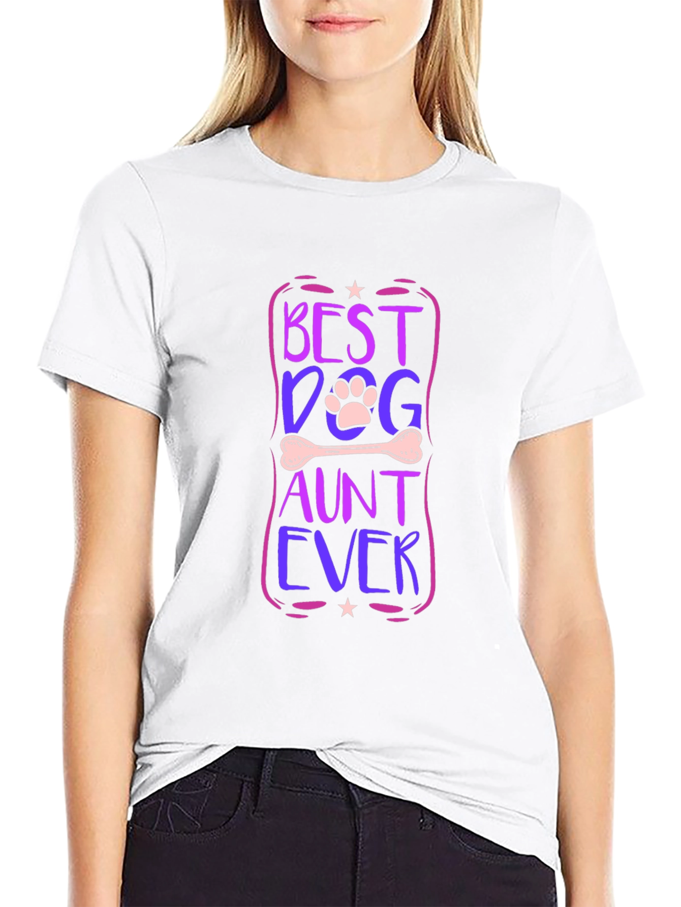 Best Dog Aunt Ever Graphic Tee