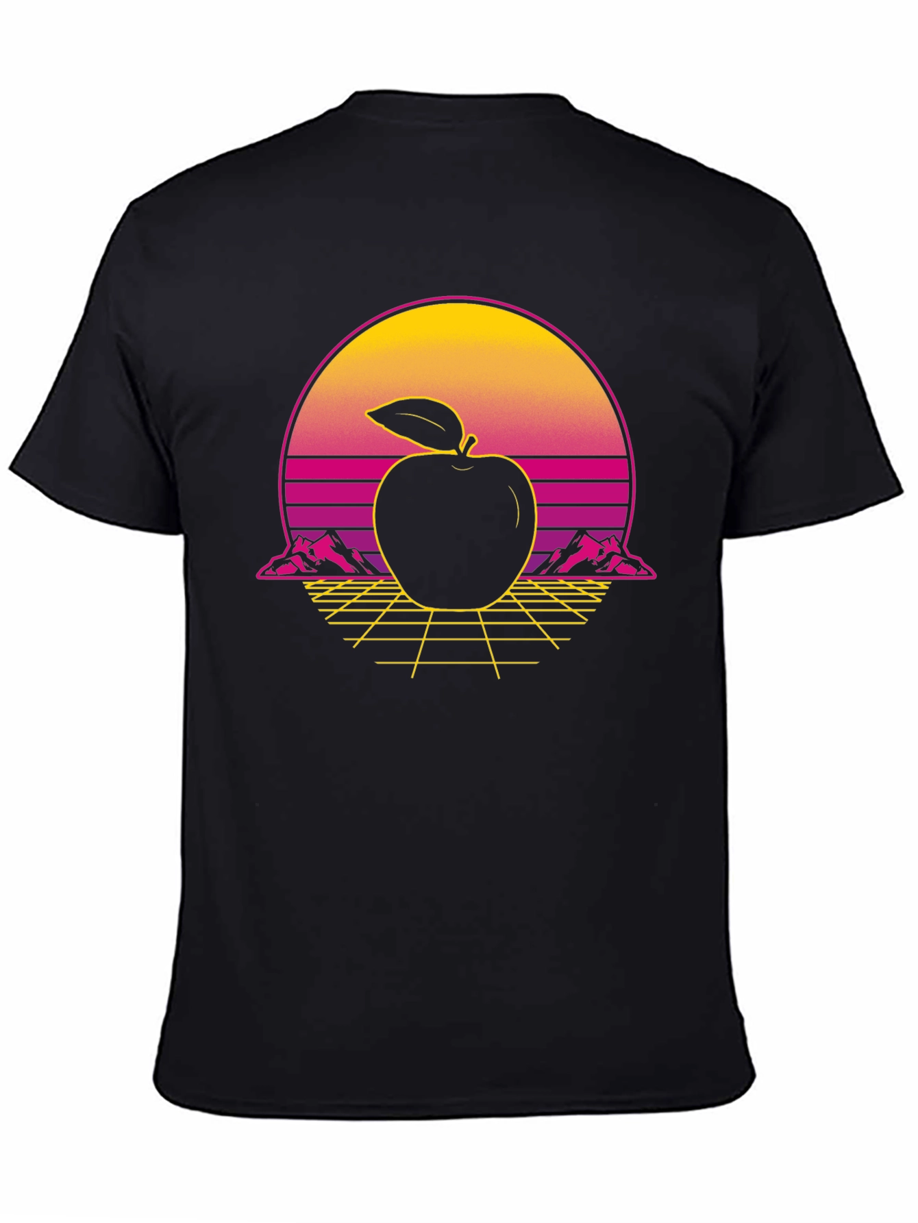 Retro Apple T-Shirt - 80s Style Graphic Tee