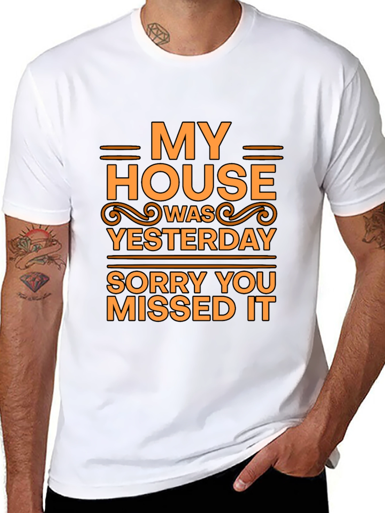 Humorous My House T-Shirt