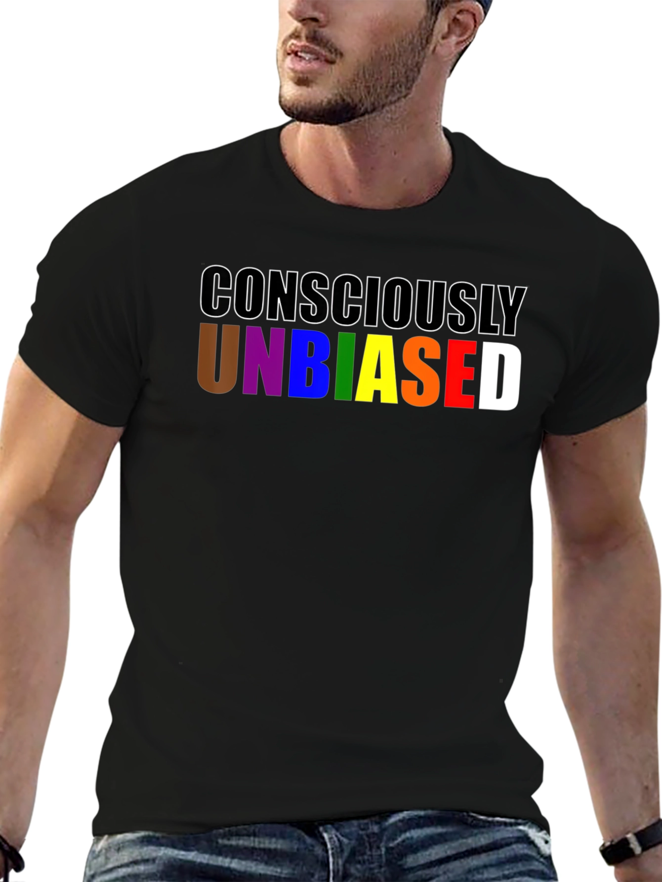 Consciously Unbiased Graphic Tee - Pride T-Shirt