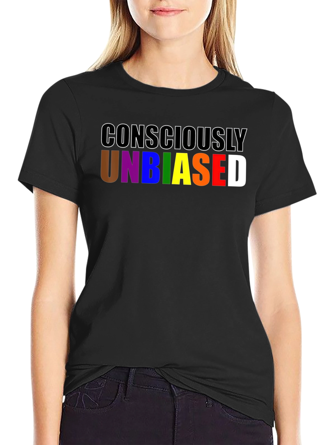 Consciously Unbiased Graphic Tee - Pride T-Shirt