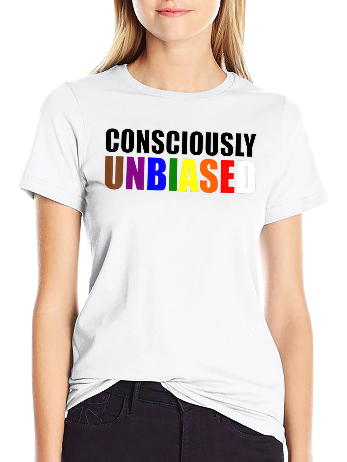 Consciously Unbiased Graphic Tee - Pride T-Shirt