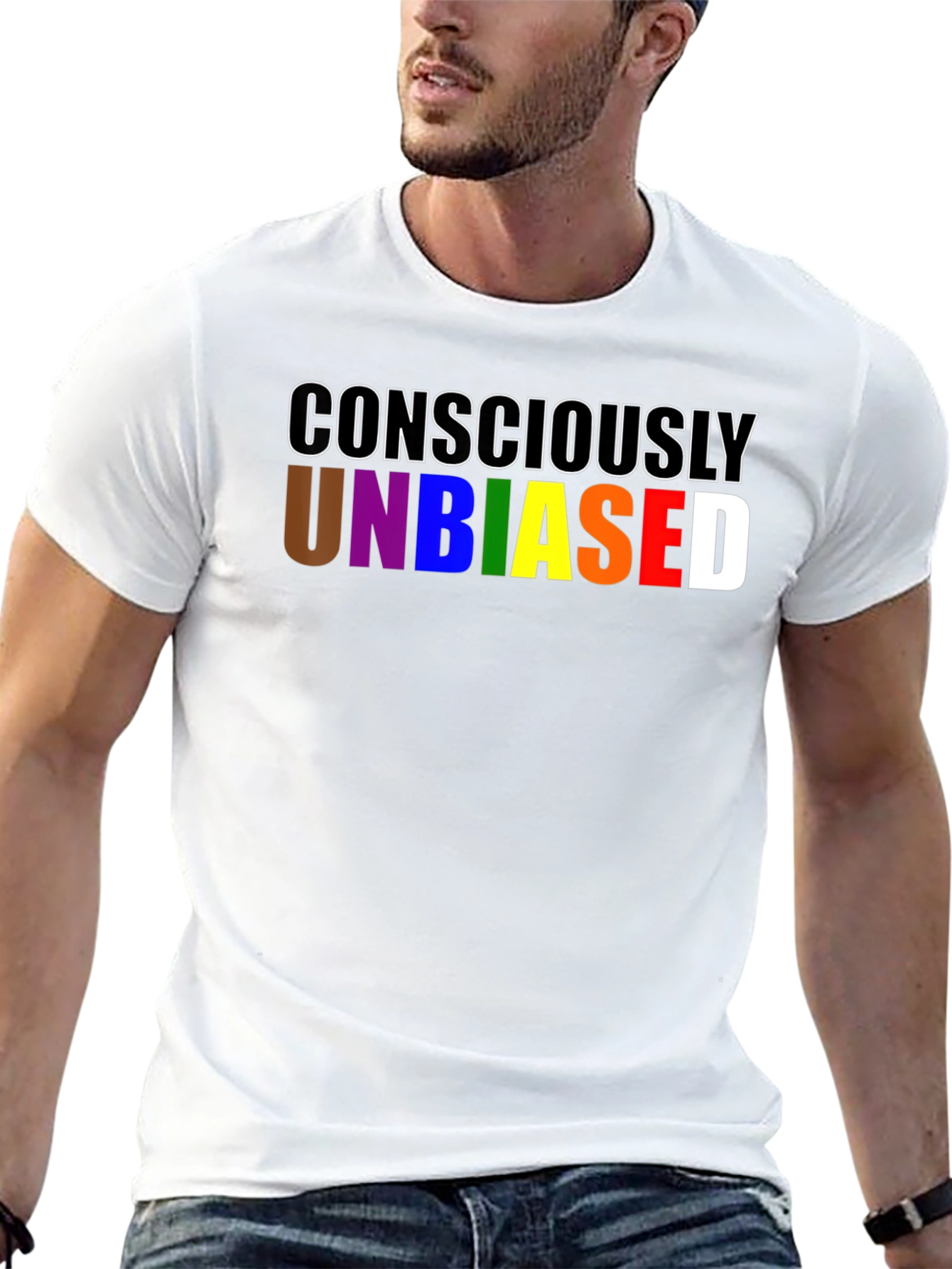Consciously Unbiased Graphic Tee - Pride T-Shirt