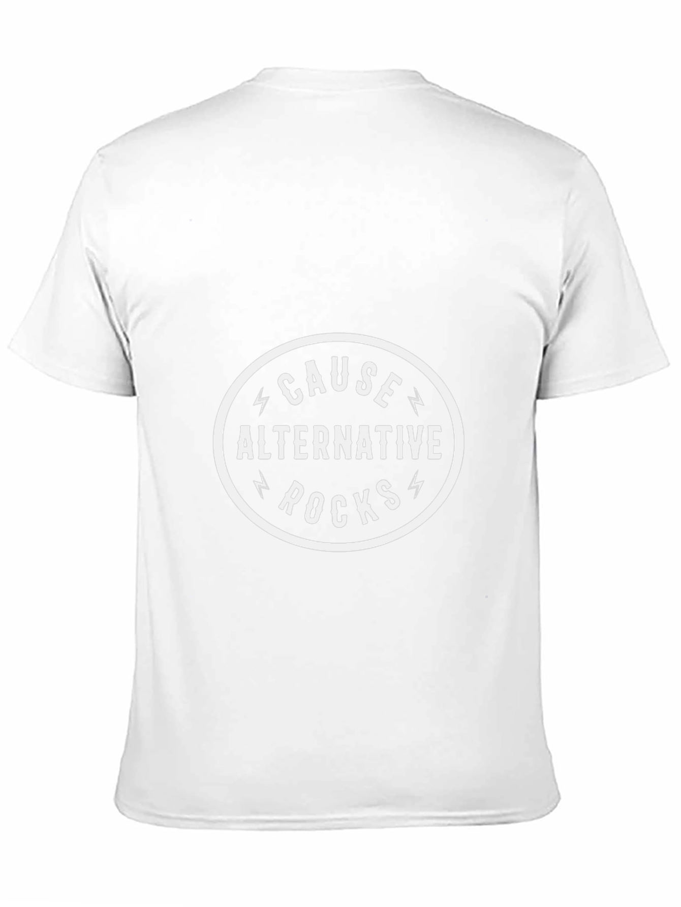 Cause Alternative Rocks Graphic T-Shirt - Black