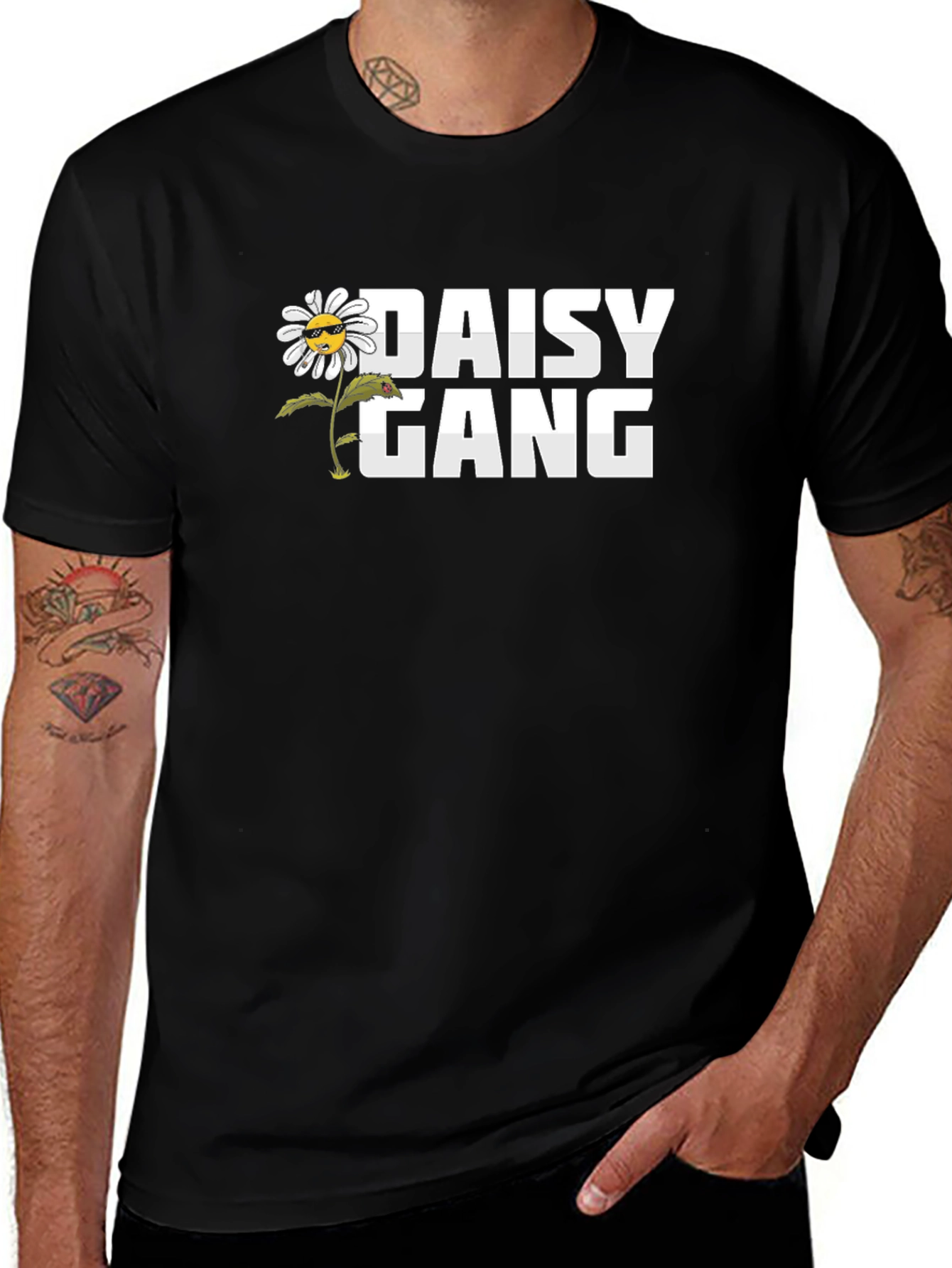 Daisy Gang Graphic Tee - Cool Casual Style