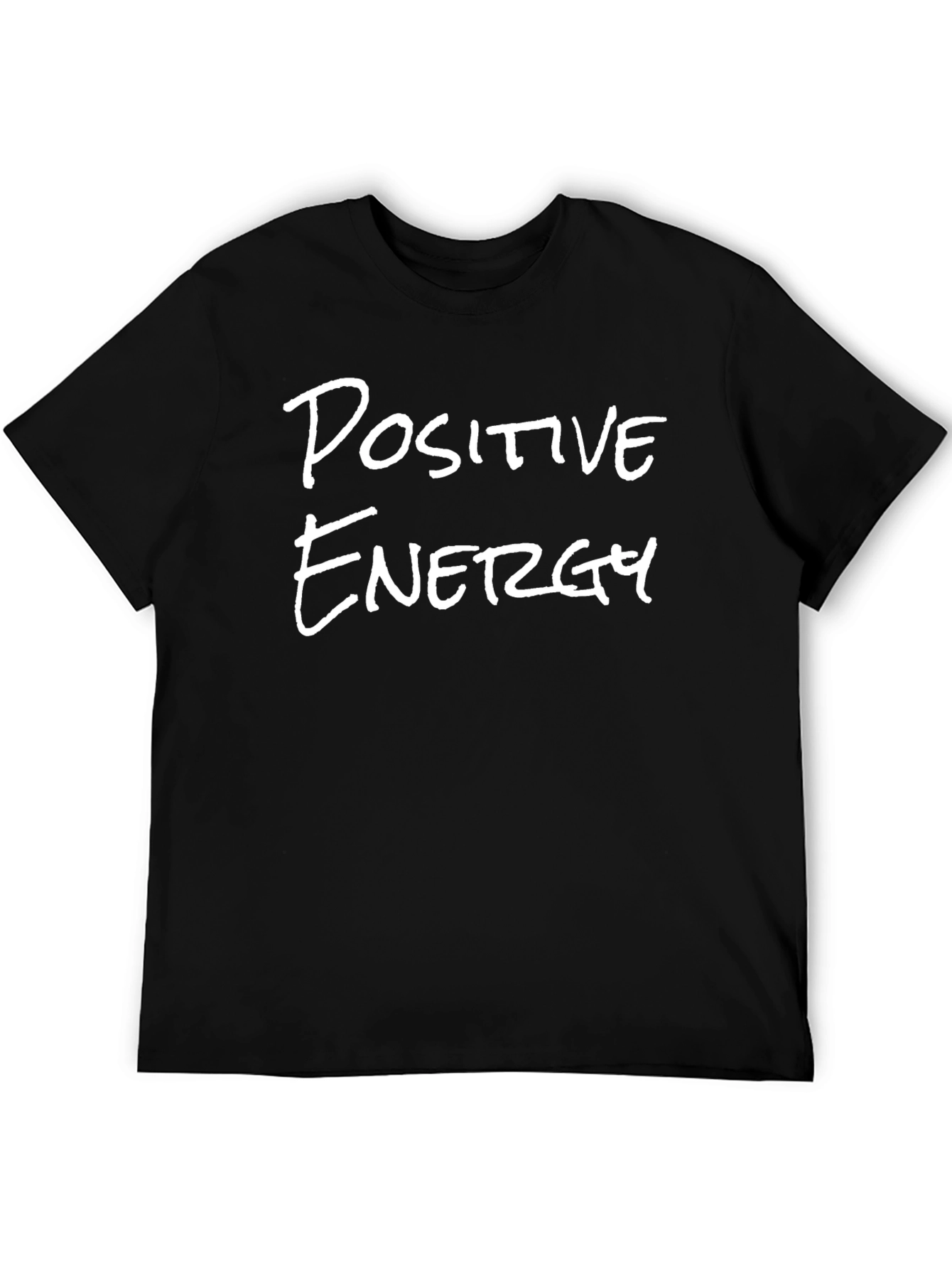 Positive Energy Graphic Tee - Mens Black T-Shirt
