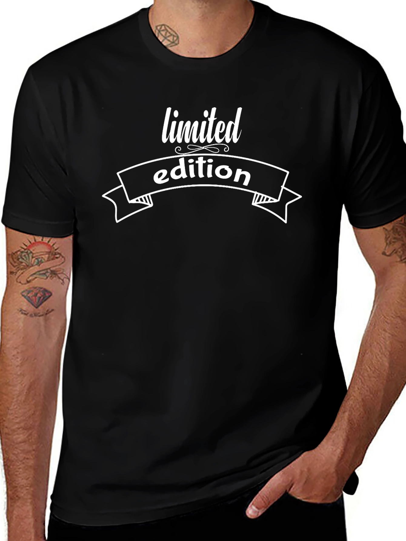 Limited Edition Graphic Black T-Shirt
