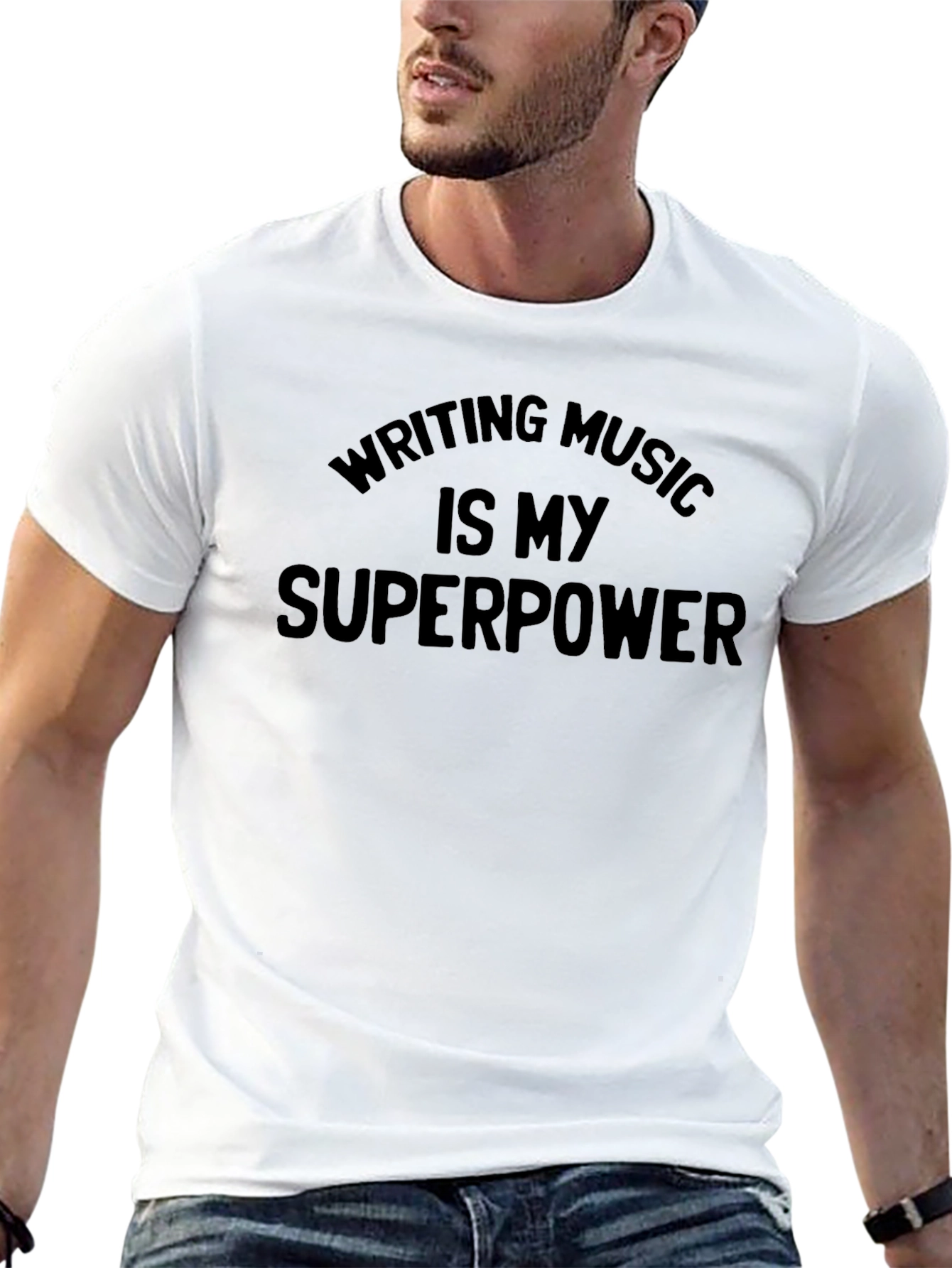 Music Writing Superpower T-Shirt