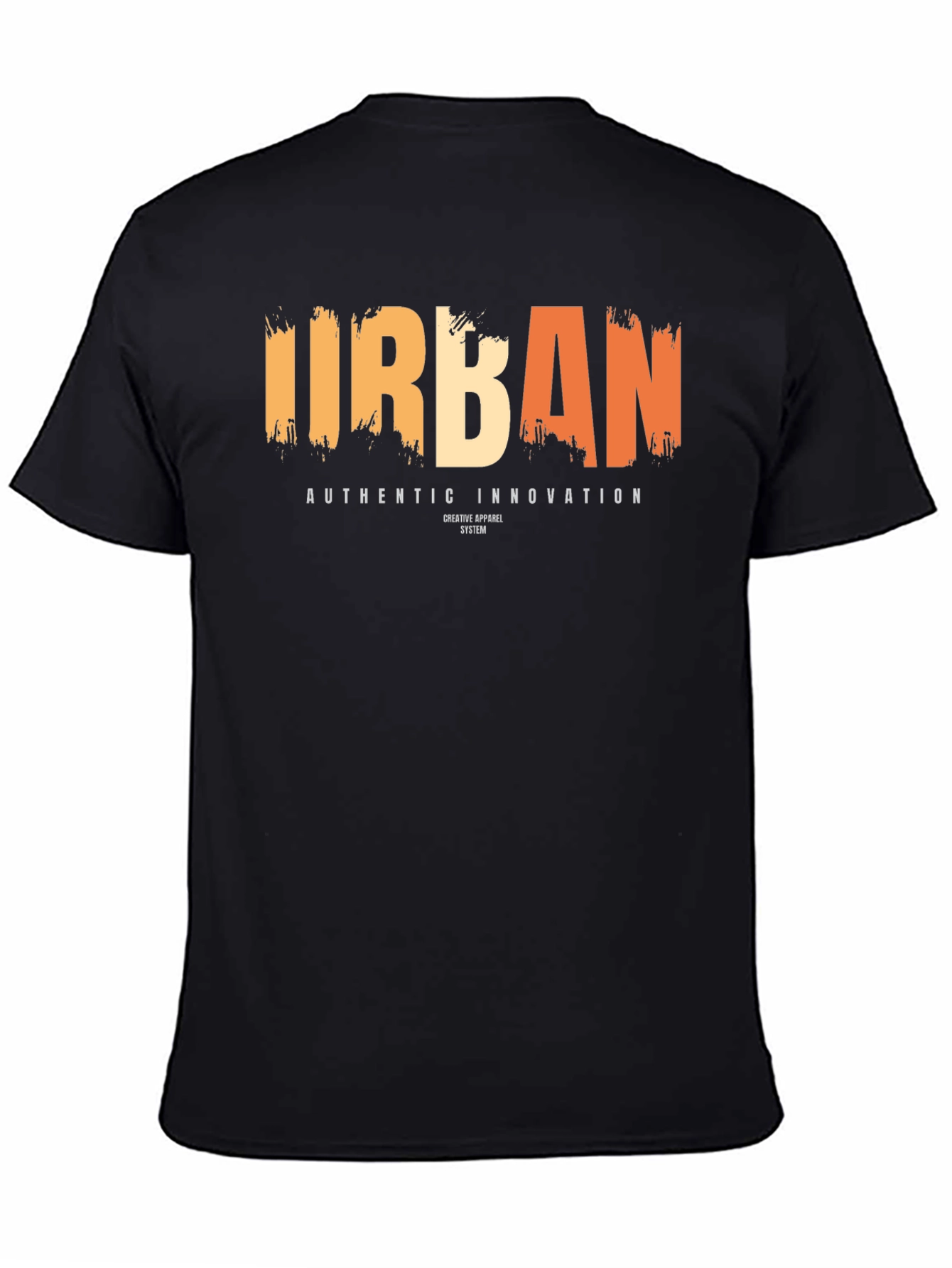 Urban Graphic Tee - Mens Black T-Shirt