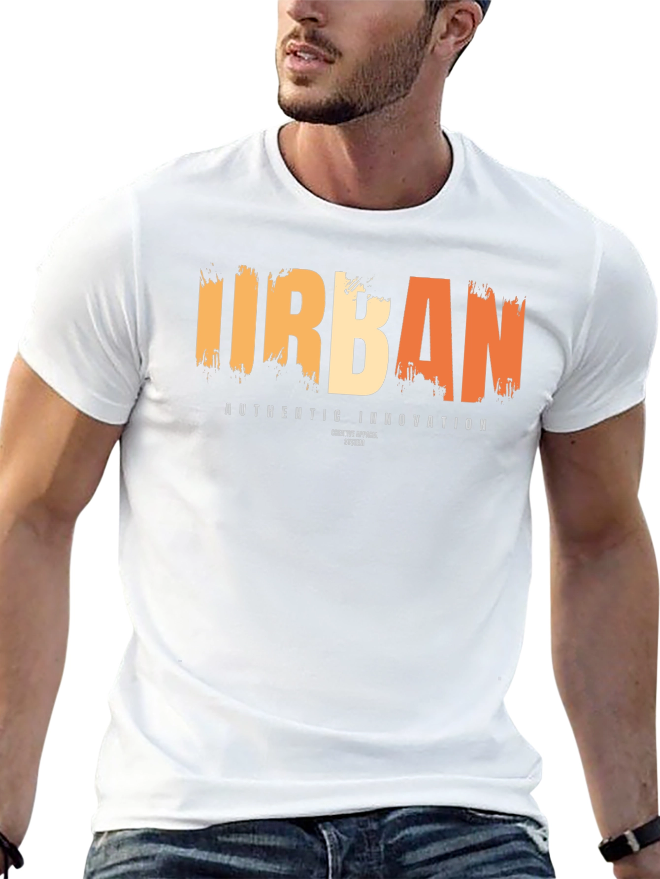 Urban Graphic Tee - Mens Black T-Shirt
