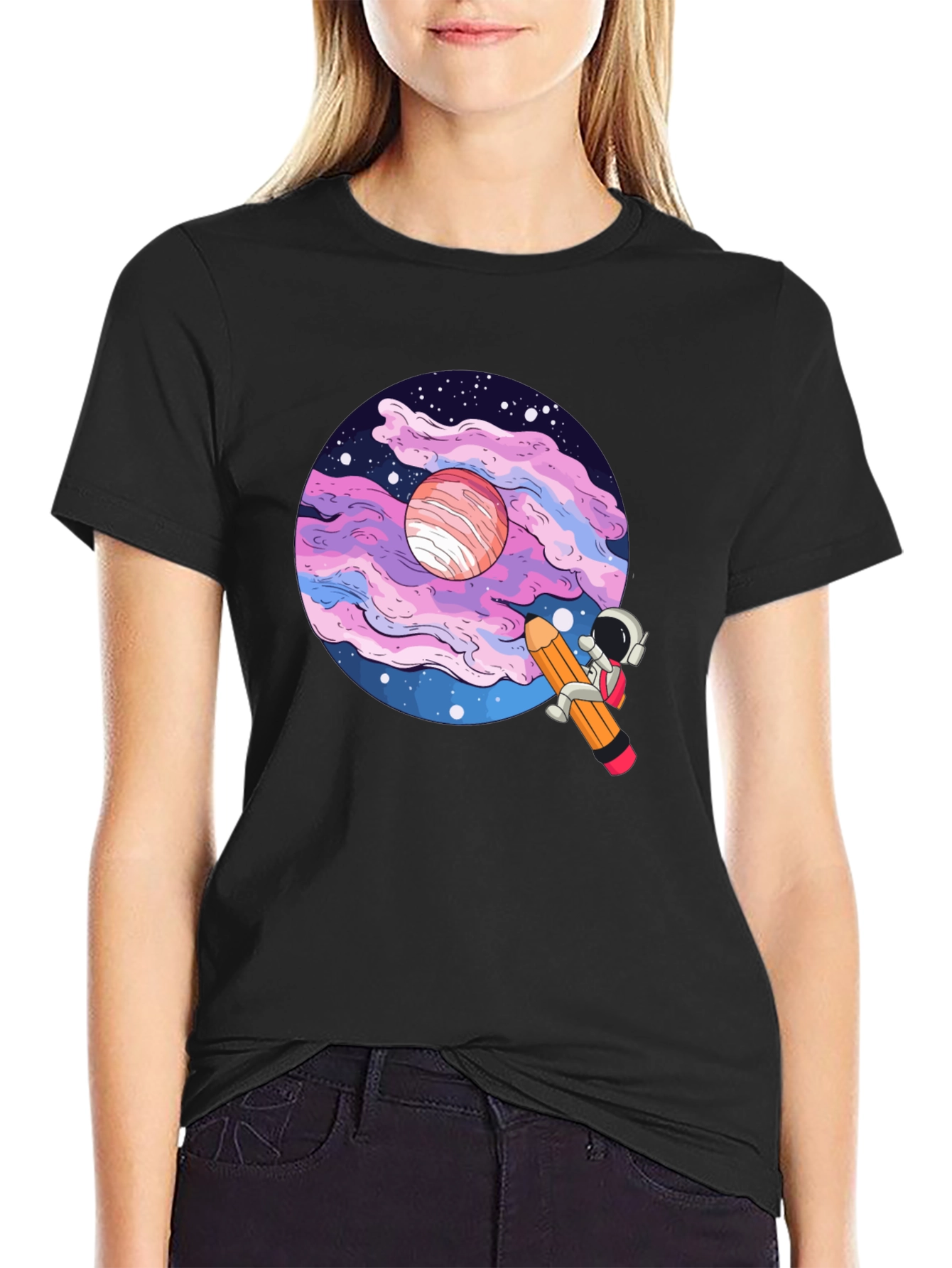 Astronaut Space Dreamer Graphic Tee