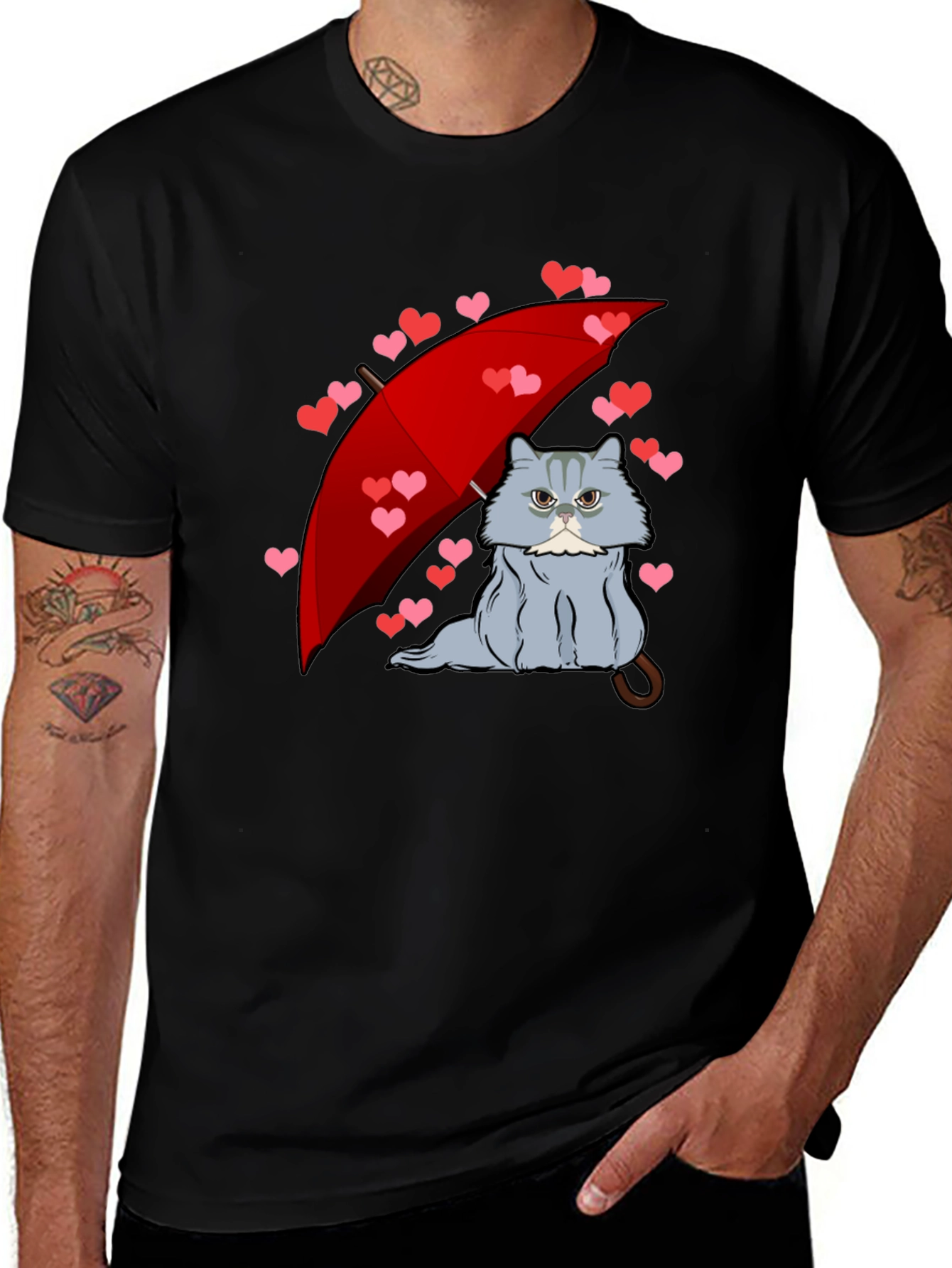 Grumpy Cat Valentines Day T-Shirt