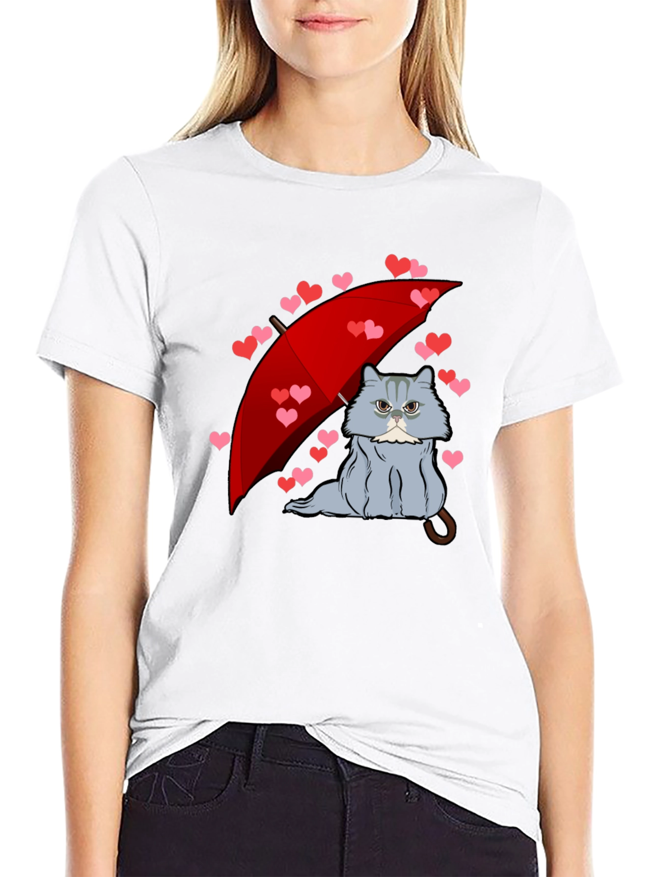 Grumpy Cat Valentines Day T-Shirt