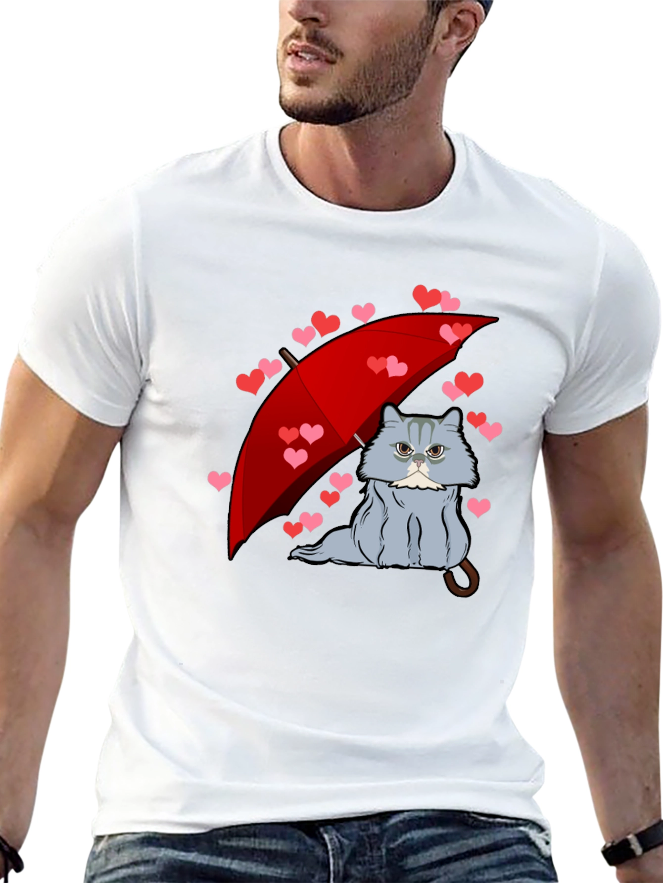 Grumpy Cat Valentines Day T-Shirt