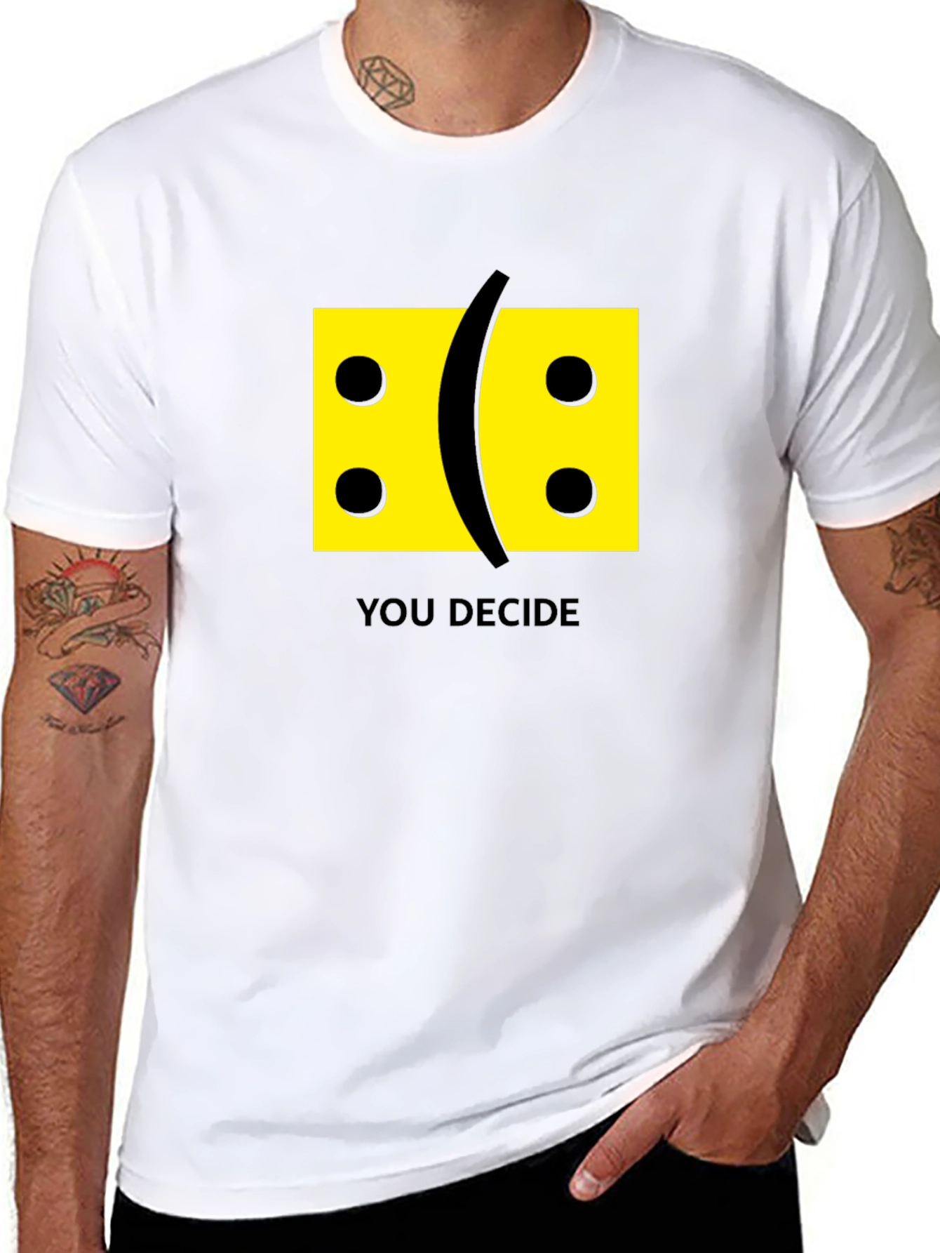 Decide Your Mood Graphic T-Shirt