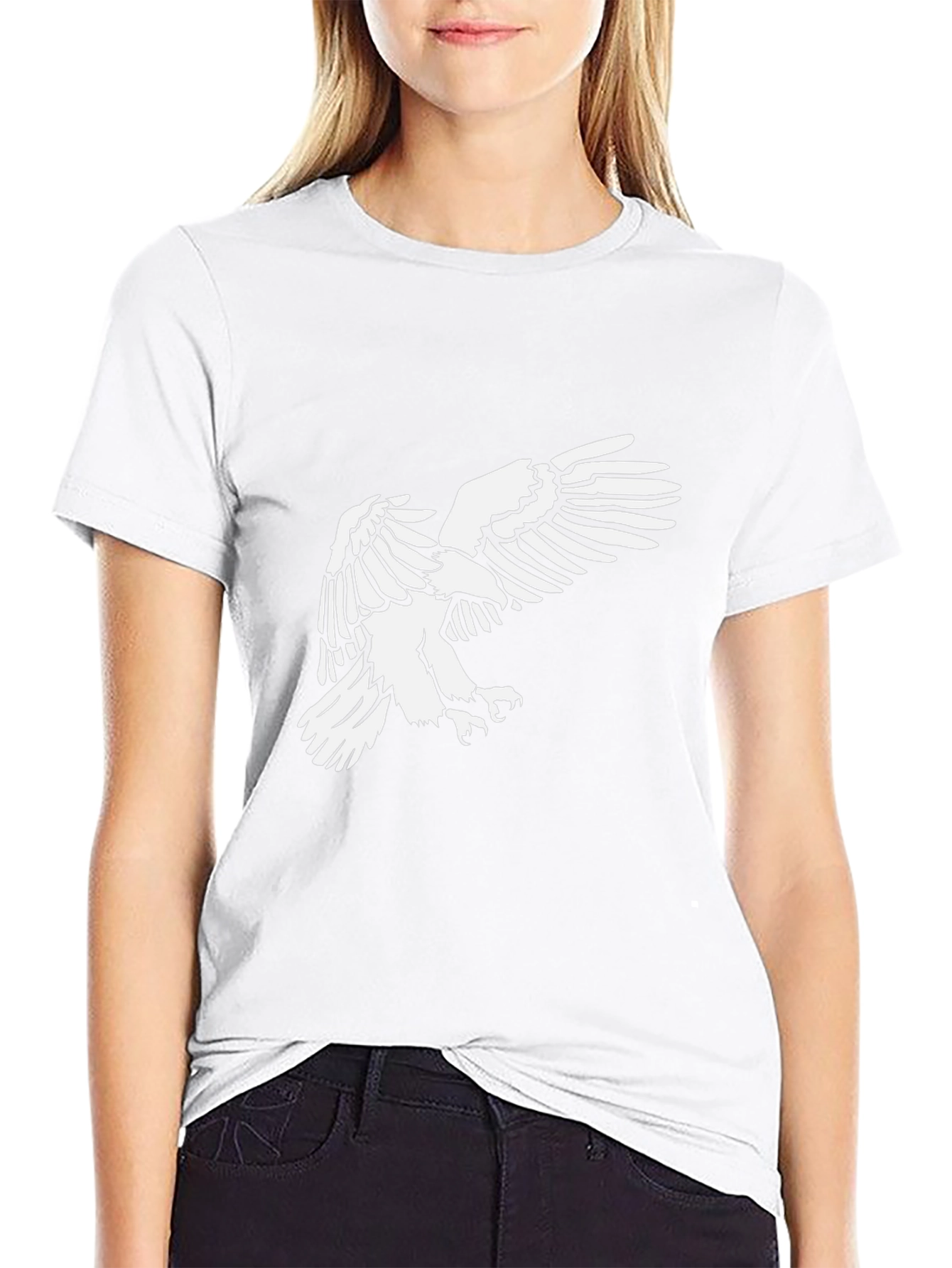 Black Eagle Graphic Tee - Bold Style