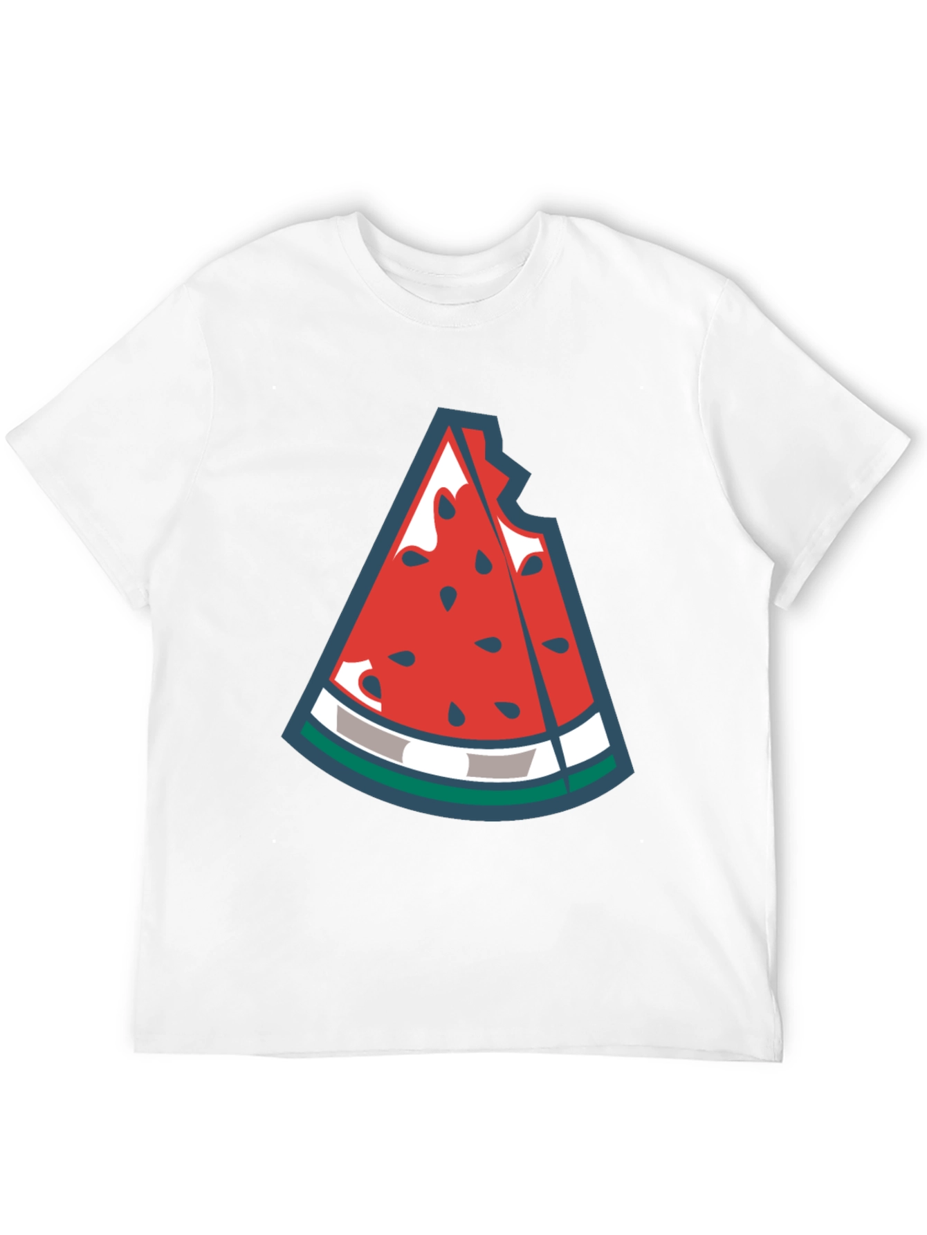 Watermelon Slice Graphic Tee - Fresh Summer Style