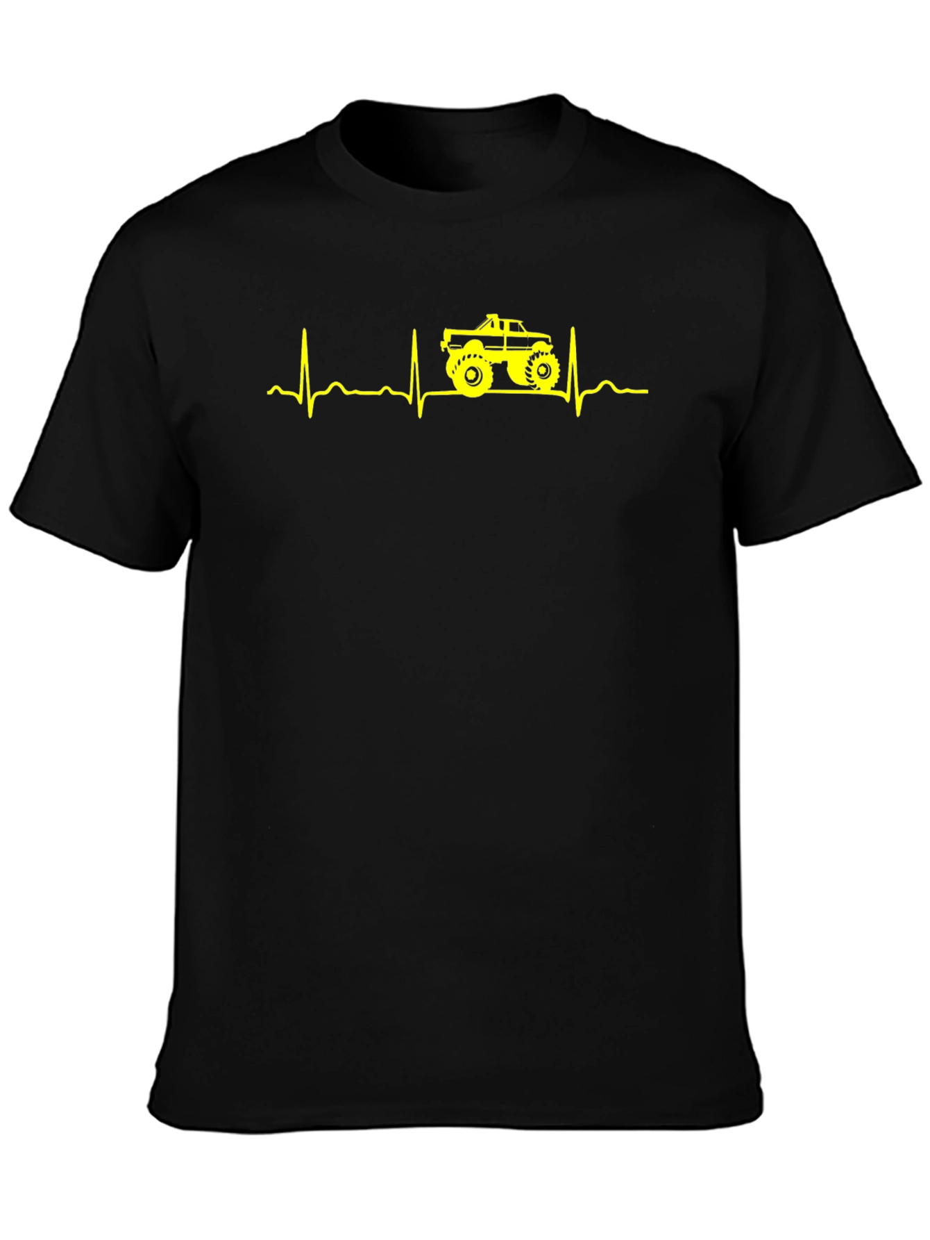 Monster Truck Heartbeat T-Shirt