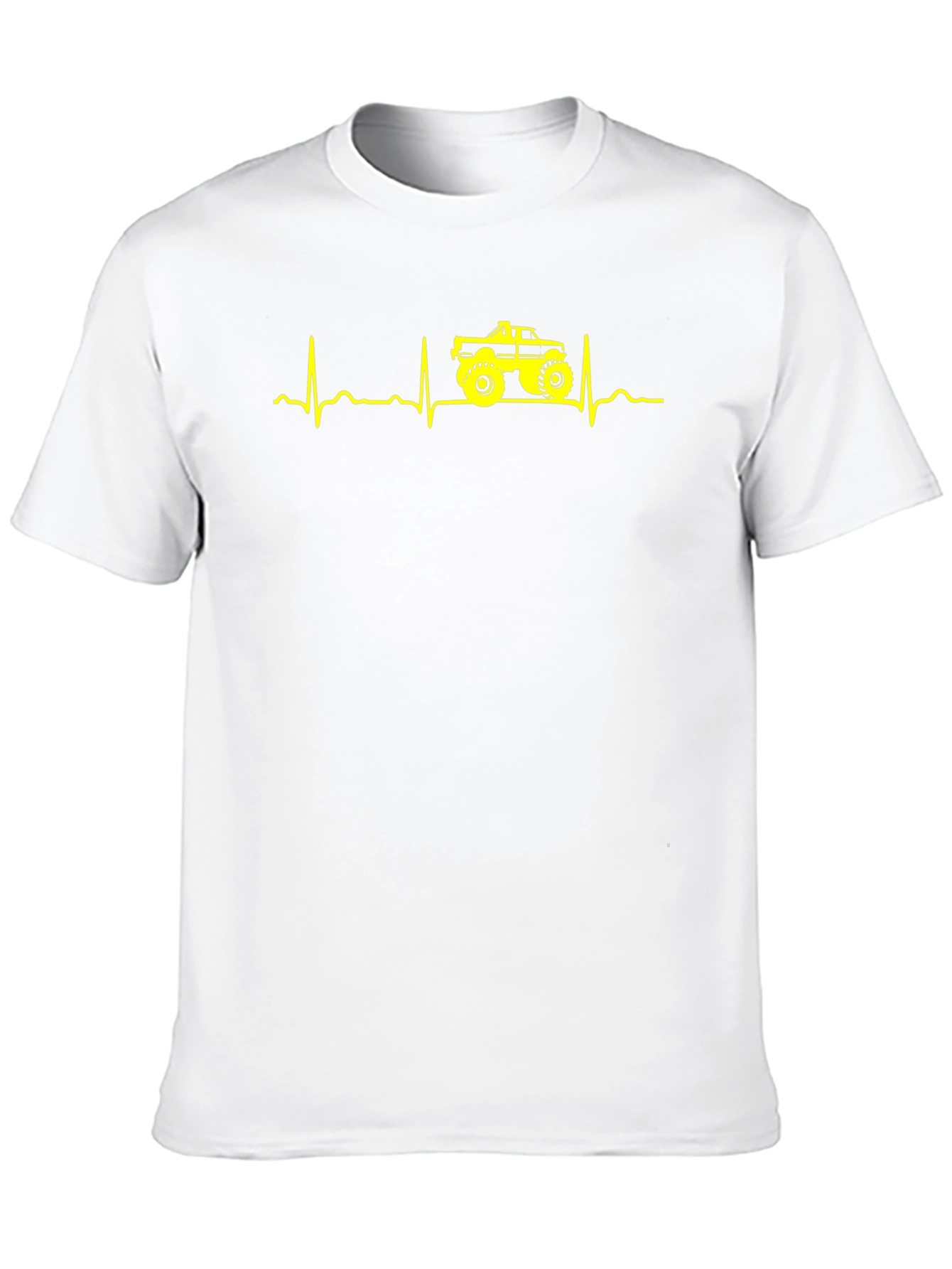 Monster Truck Heartbeat T-Shirt