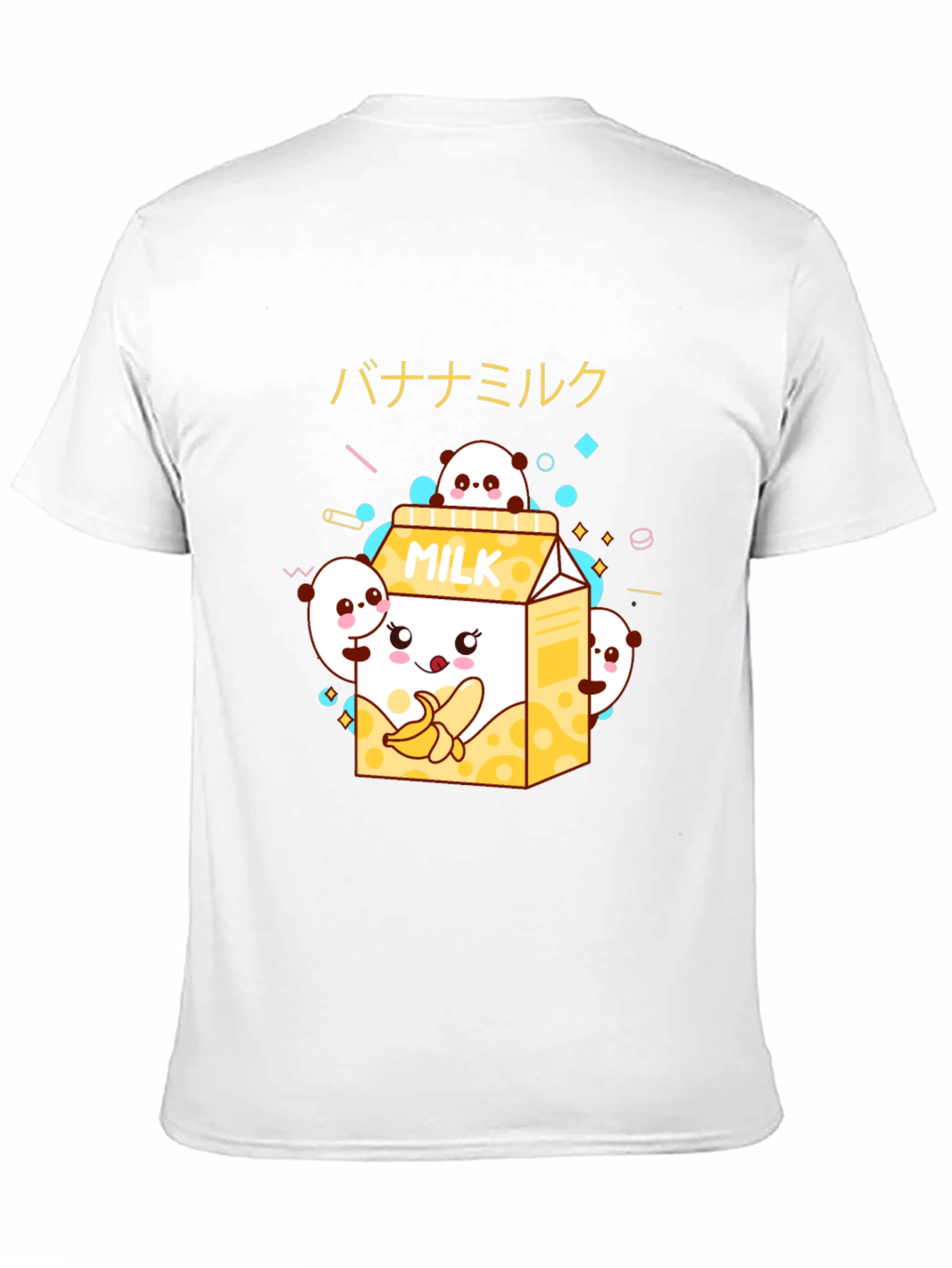Kawaii Banana Milk Graphic Tee