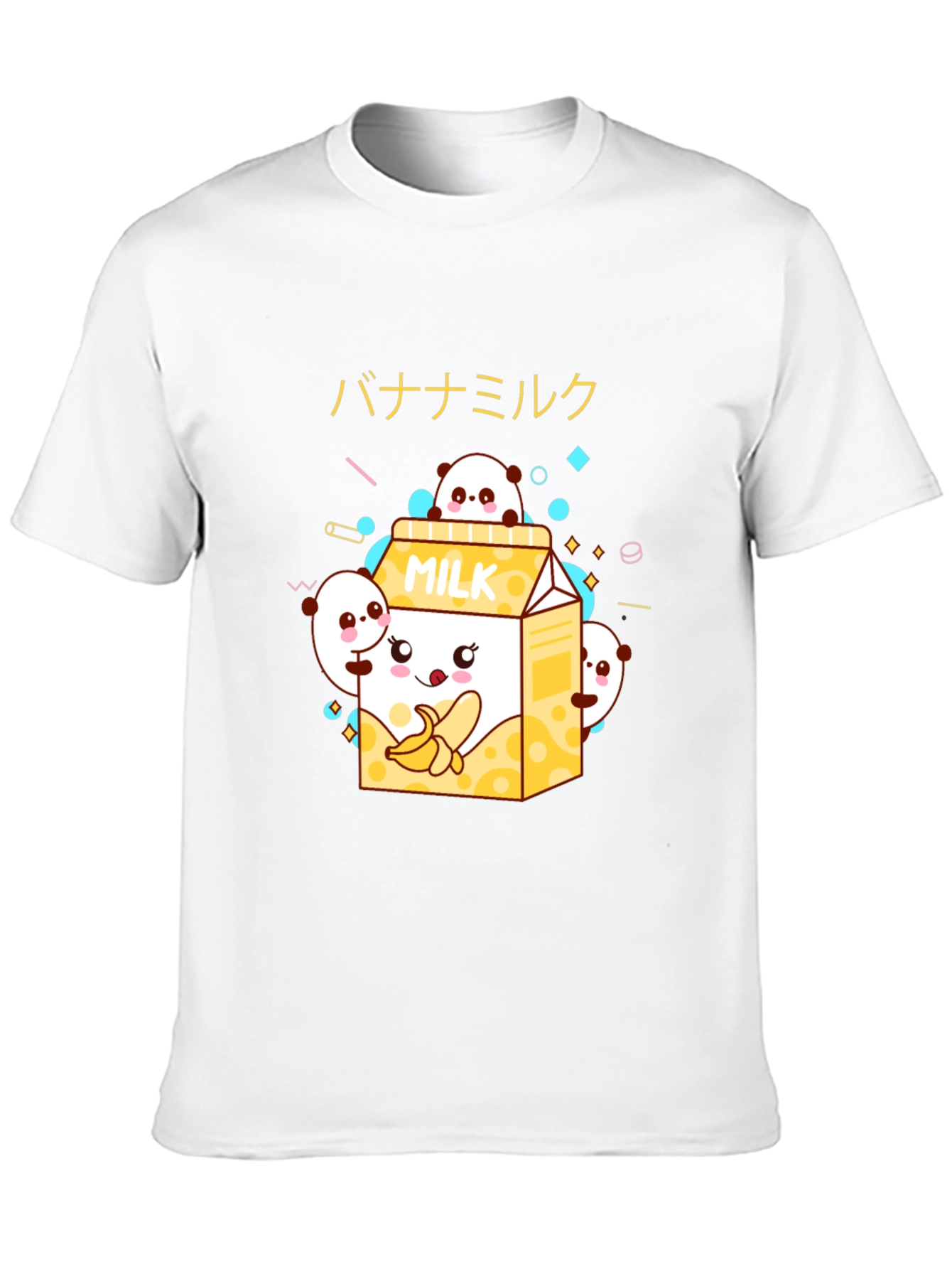 Kawaii Banana Milk Graphic Tee