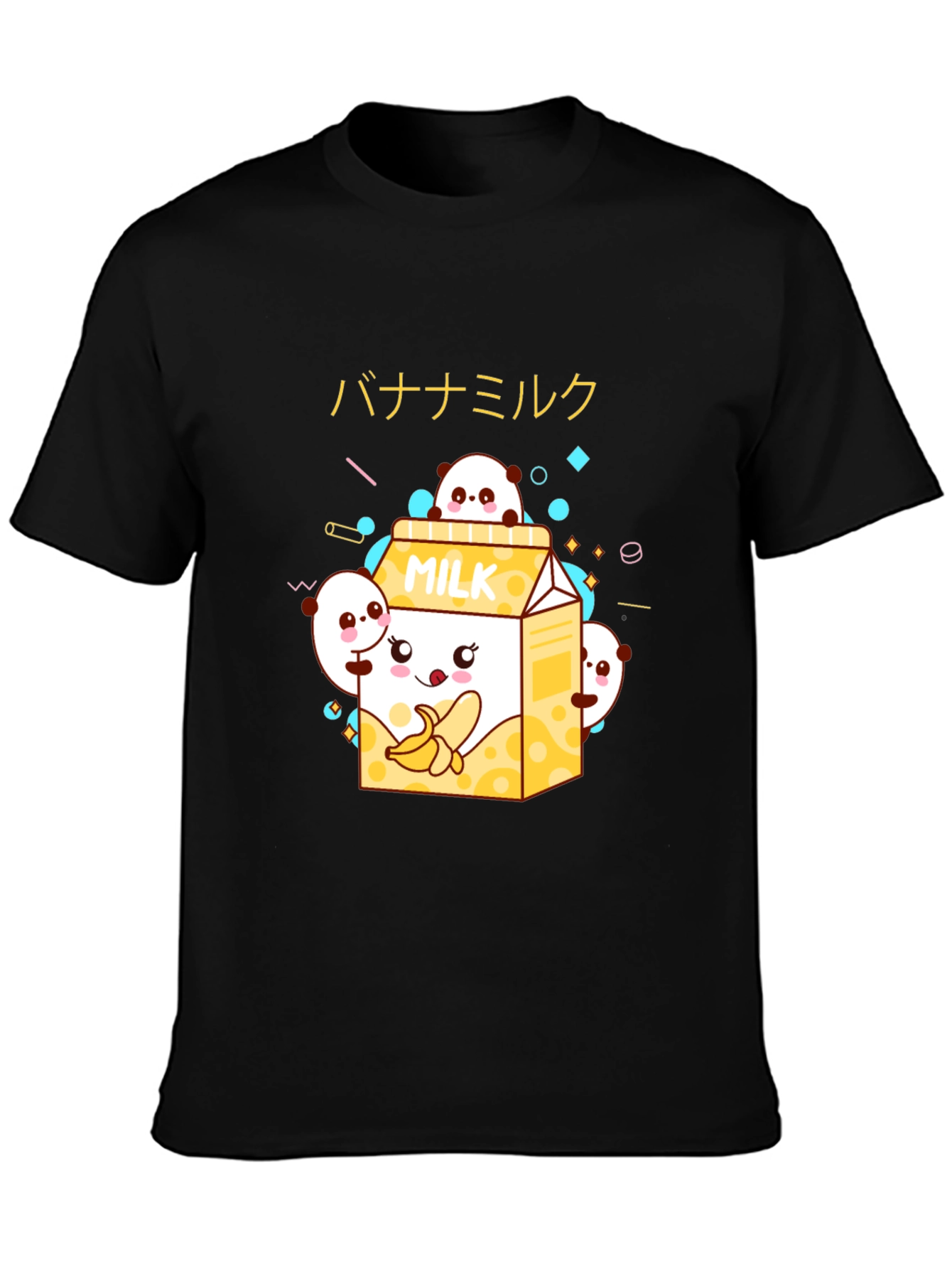 Kawaii Banana Milk Graphic Tee