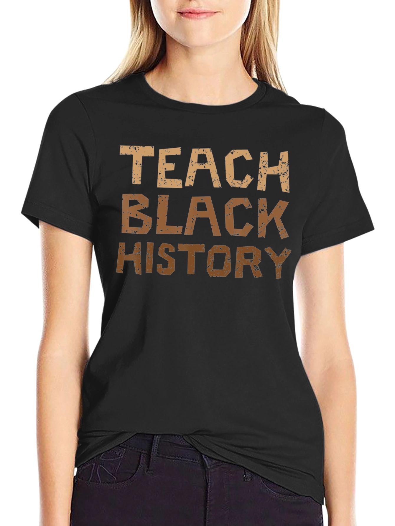 Teach Black History T-Shirt - Black Pride