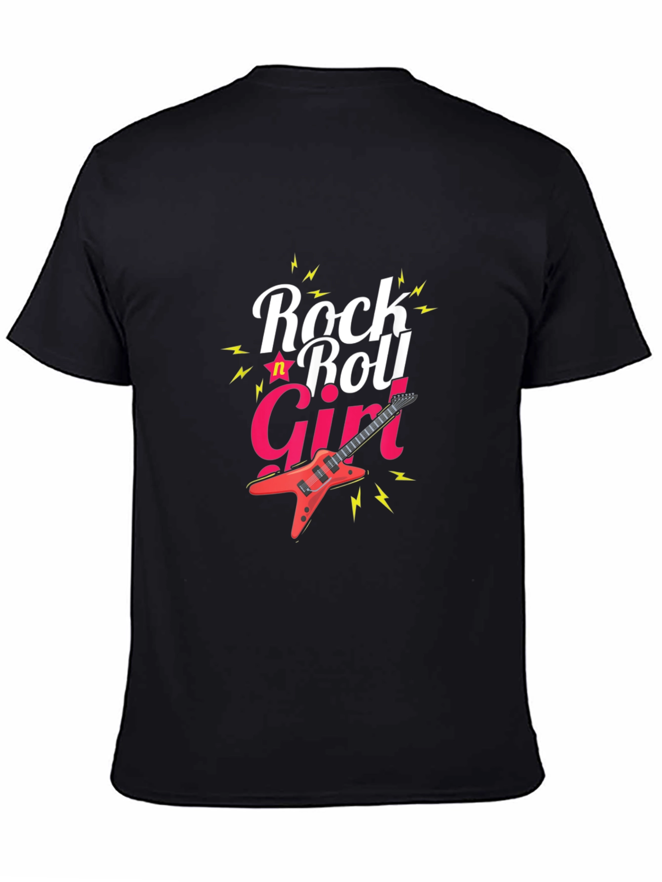 Rock n Roll Girl Tee - Stylish Graphic T-Shirt