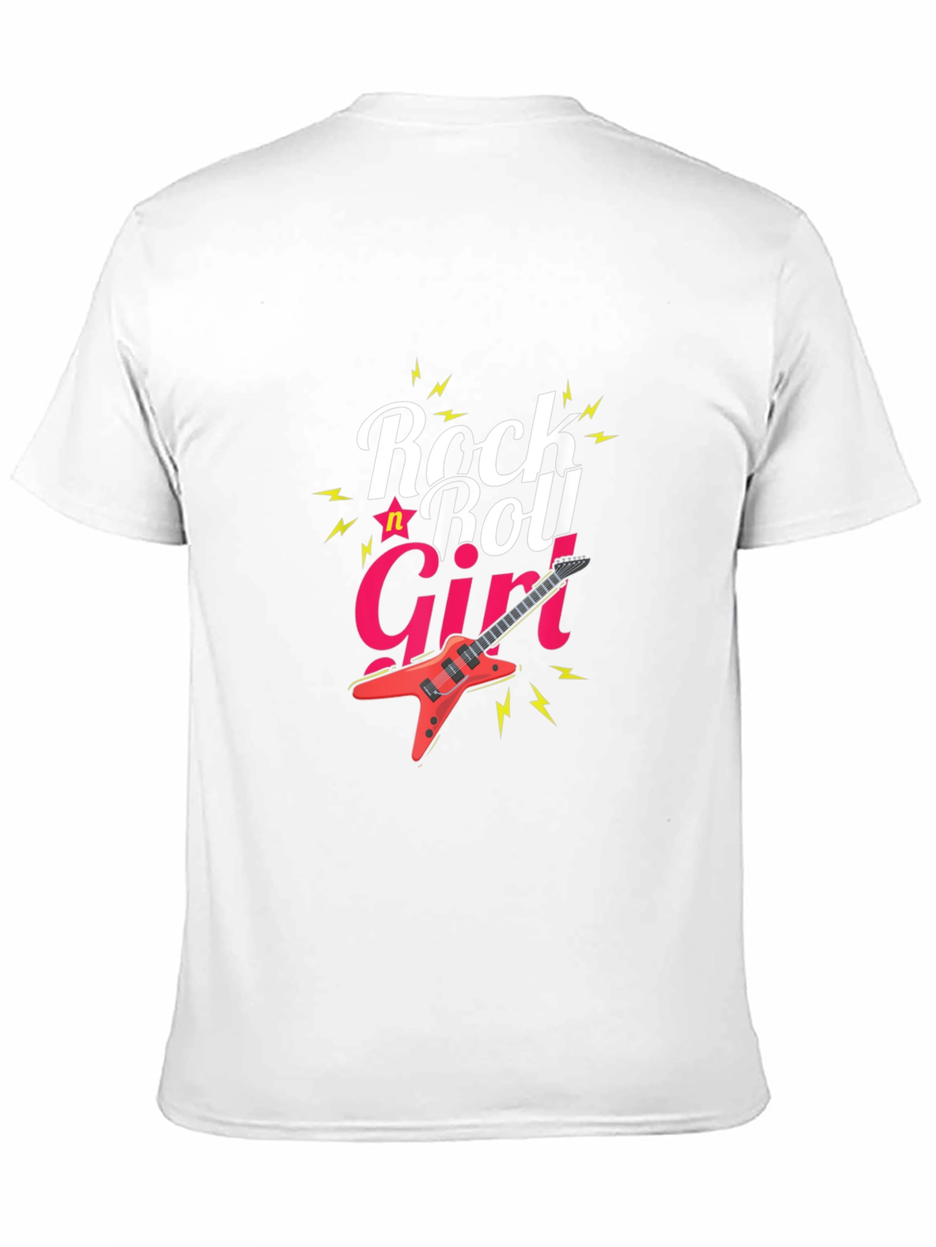 Rock n Roll Girl Tee - Stylish Graphic T-Shirt