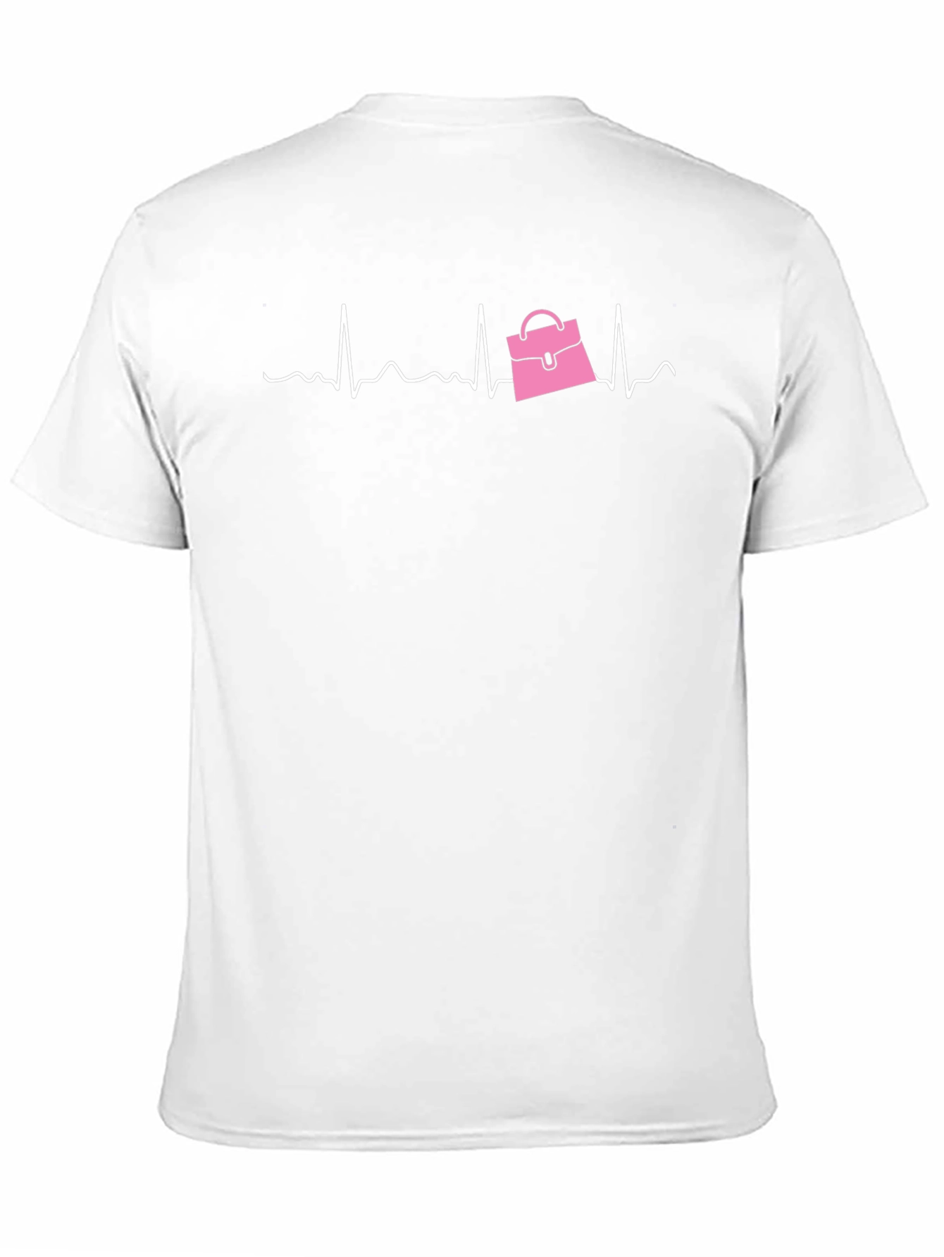 Fashion Lover Tee - Pink Purse Heartbeat