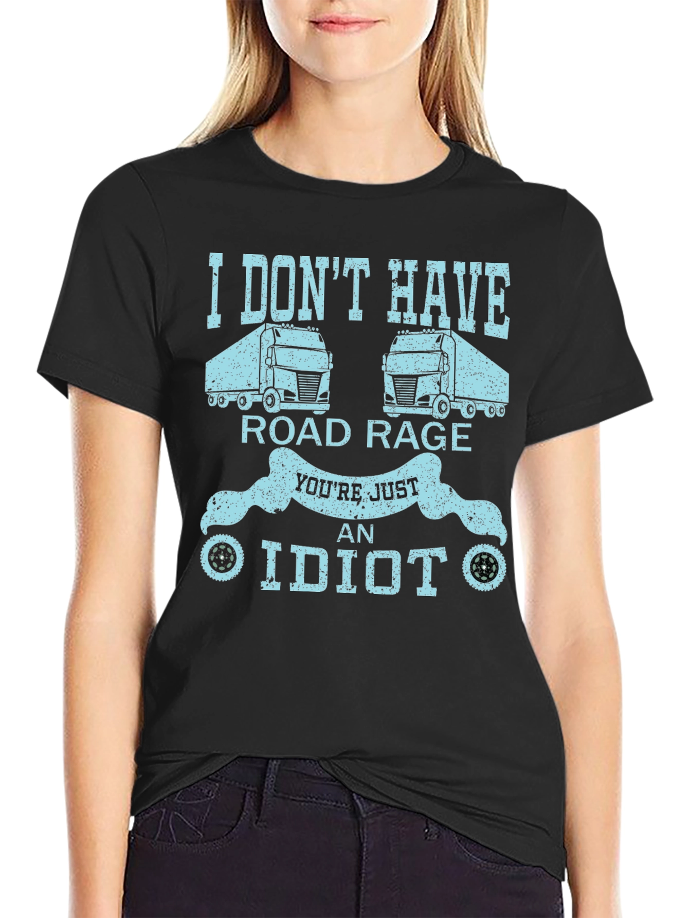 Road Rage T-Shirt: Funny Trucker Tee