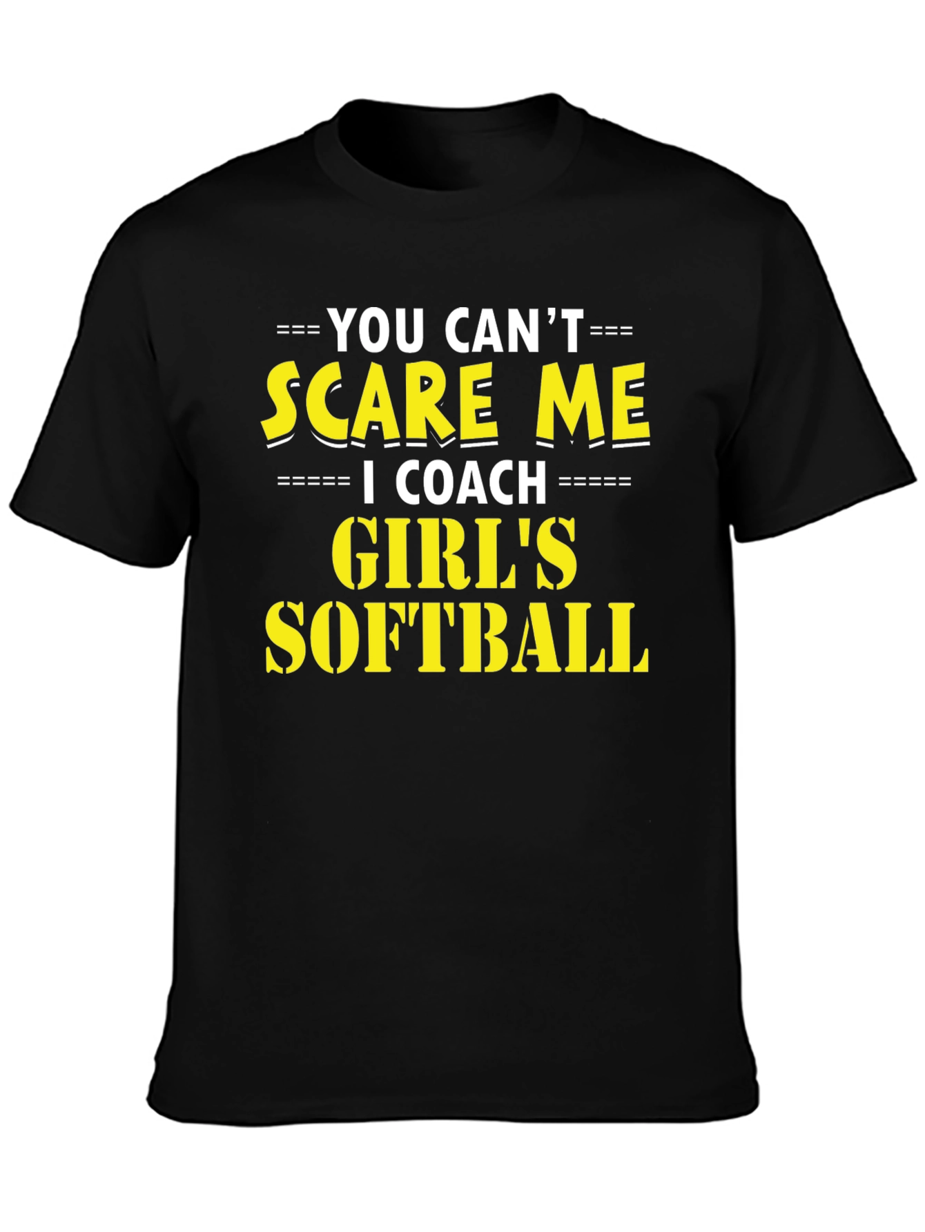 Softball Coach Graphic T-Shirt