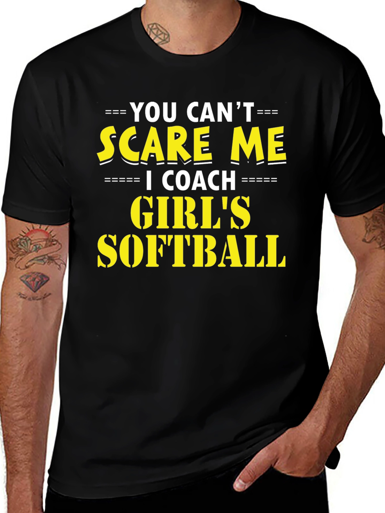 Softball Coach Graphic T-Shirt