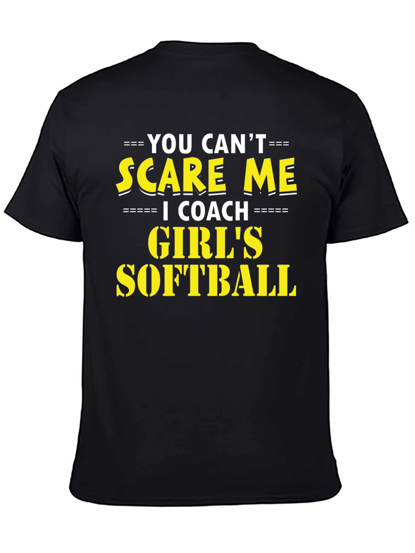 Softball Coach Graphic T-Shirt