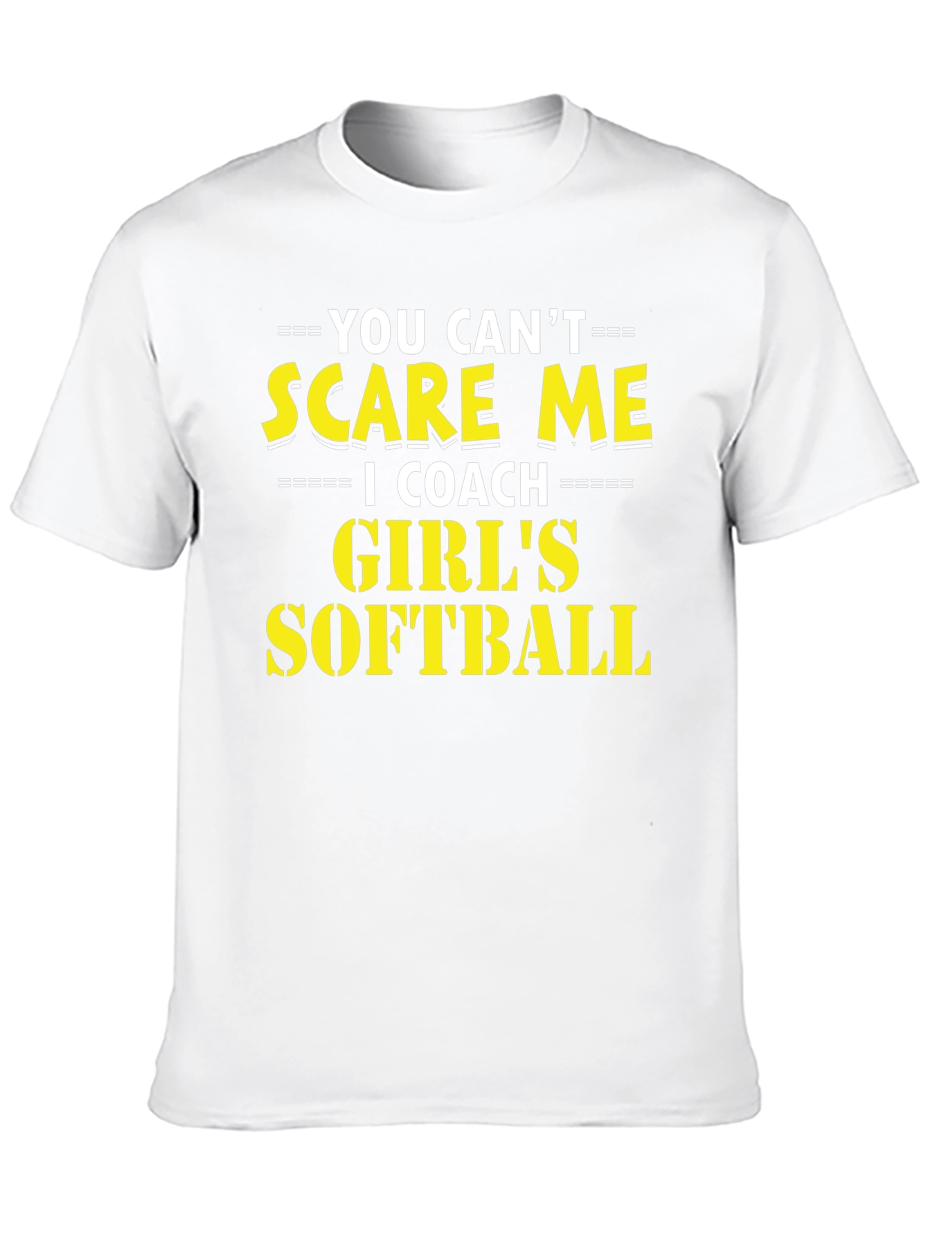 Softball Coach Graphic T-Shirt