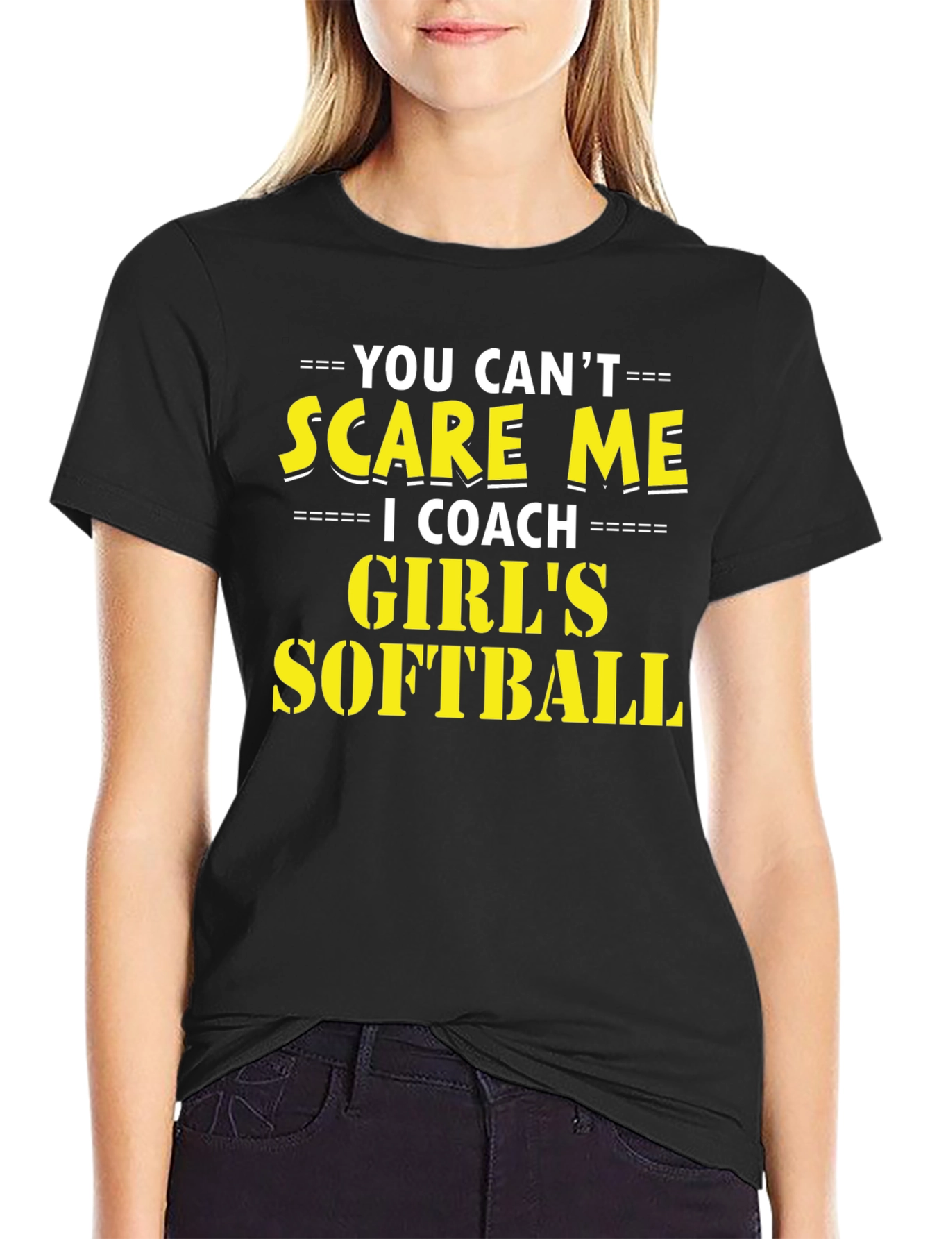 Softball Coach Graphic T-Shirt